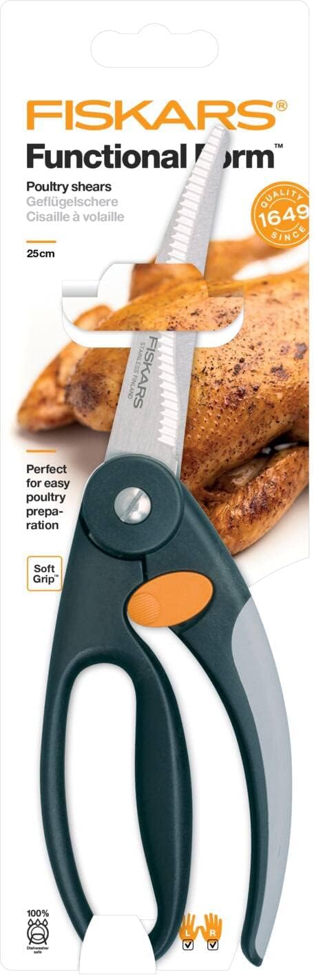 Thumbnail 6 de Fiskars Functional Form 1003033 fågelsax, 25 cm med tandade blad i rostfritt stål