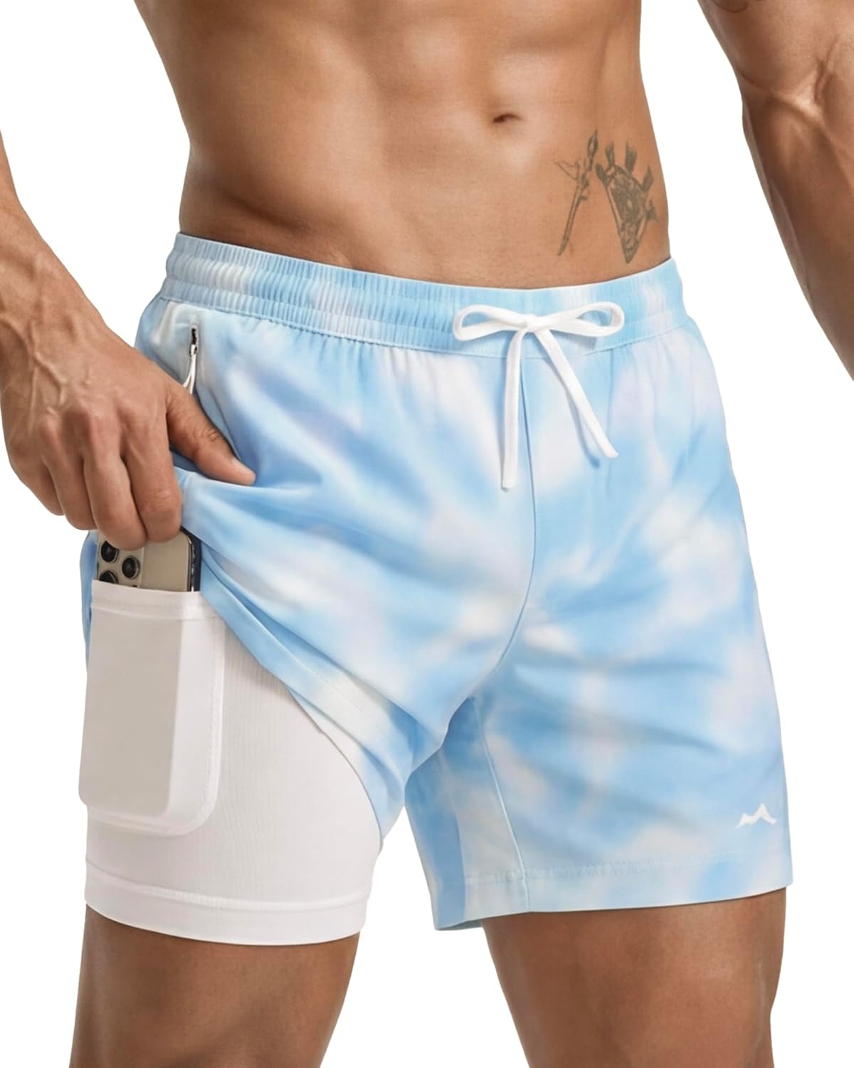 Thumbnail 1 de maamgic Men's Athletic Running Shorts with Liner (5" / 7")