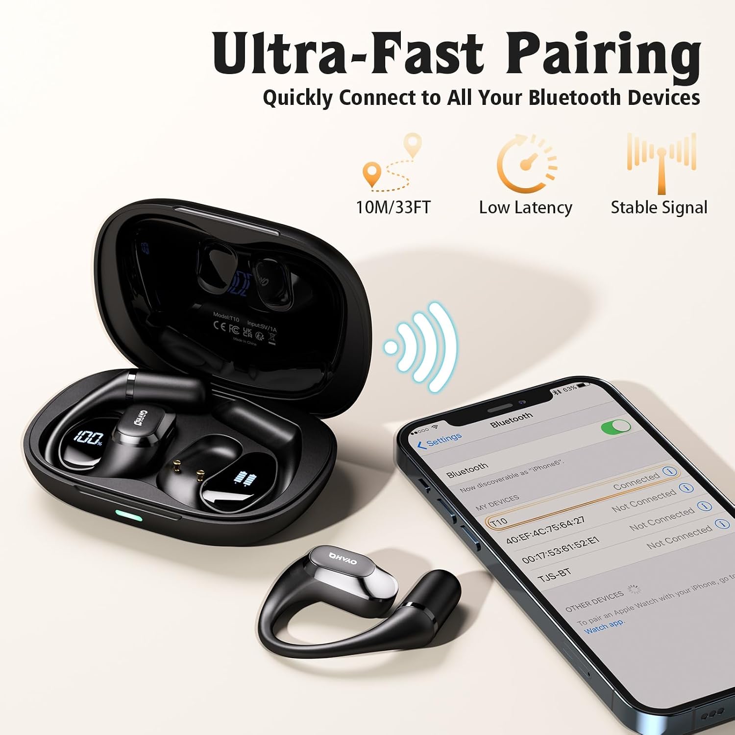 Thumbnail 2 de OHAYO Open Ear Headphones 40H