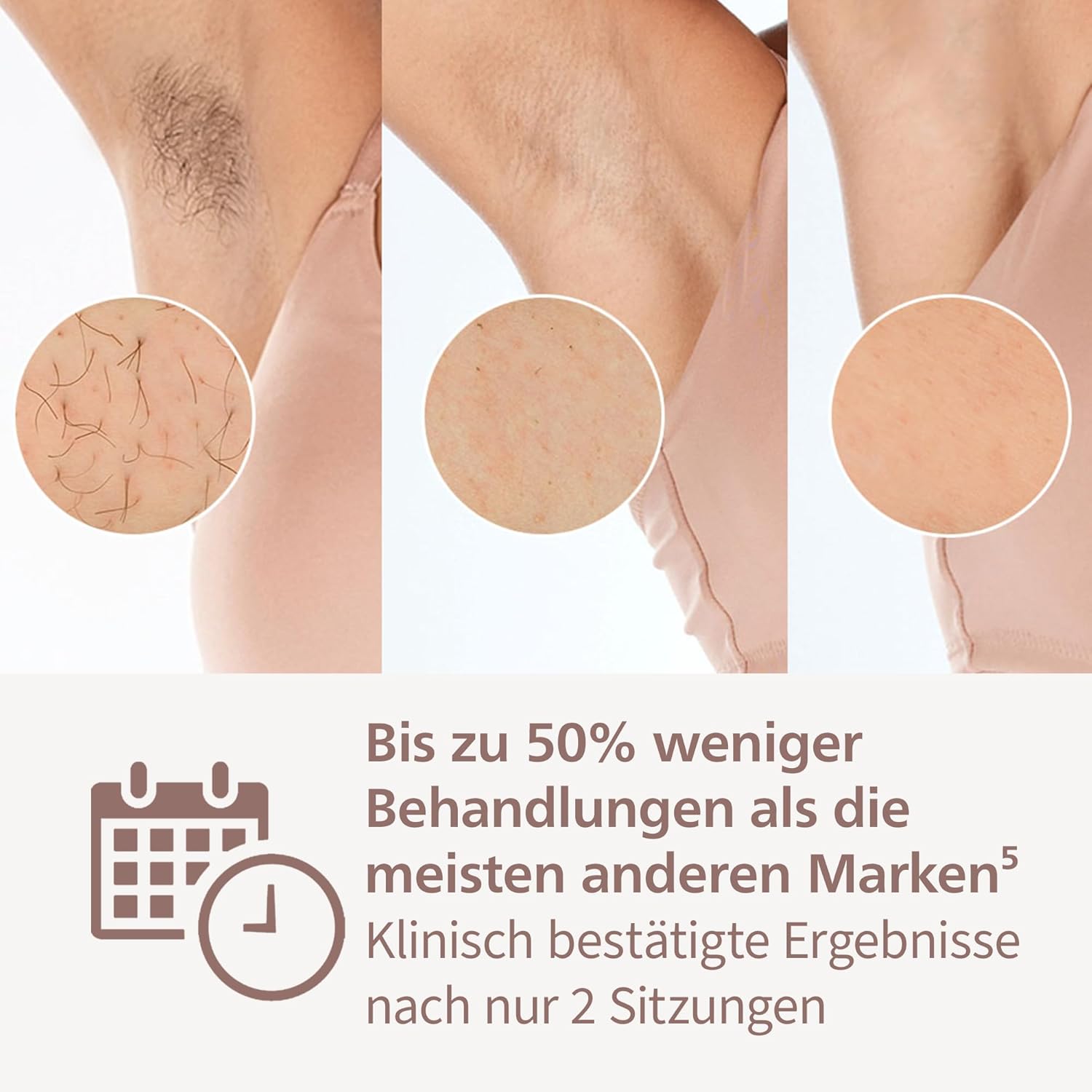 Thumbnail 3 de Philips Lumea IPL 8000 Series BR I944/00 – Haarentfernungsgerät mit SenseIQ Technologie, 2 Aufsätze
