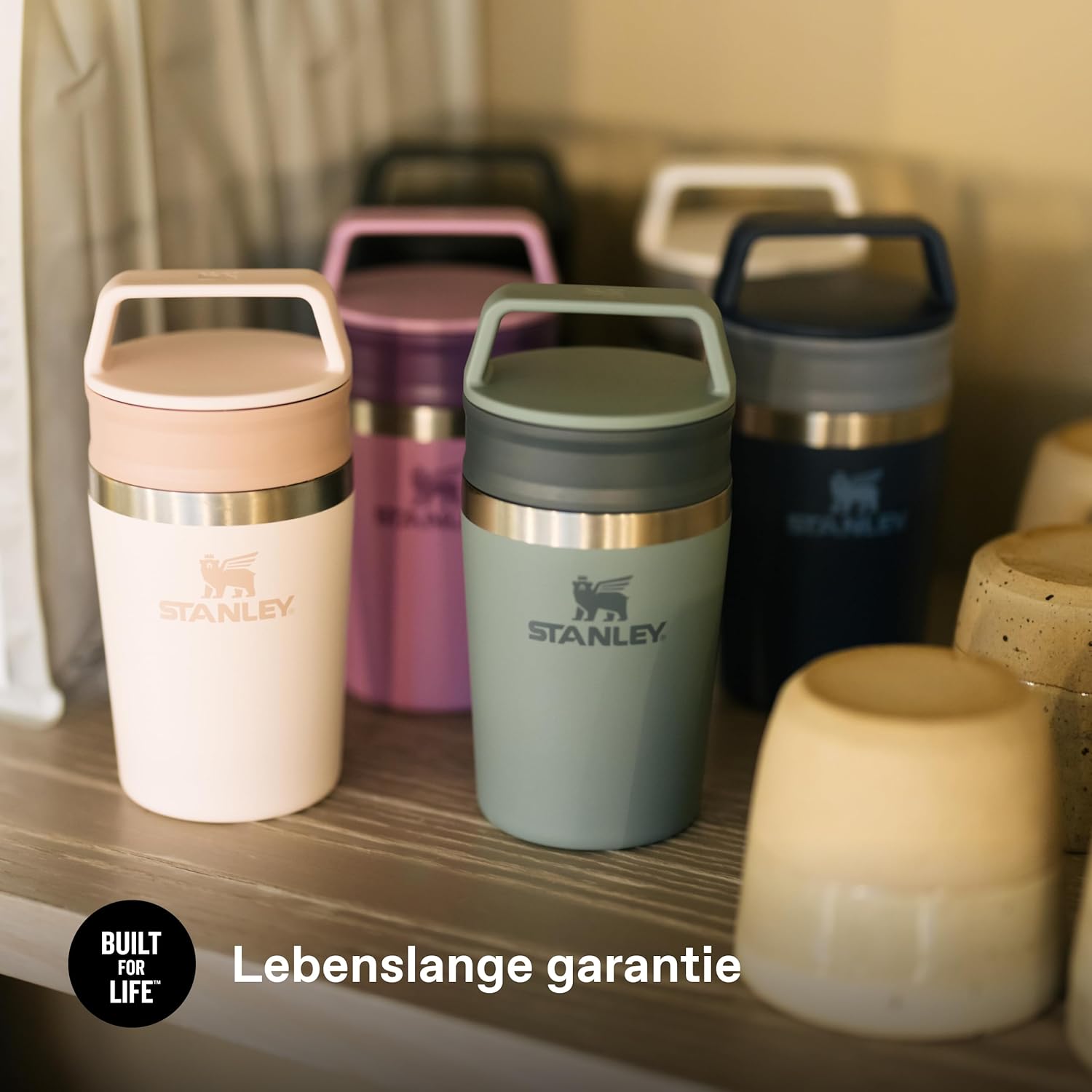 Thumbnail 6 de STANLEY 1913 Cafe Kaffeebecher To Go 0.23L – Lilac: robust, spülmaschinenfest und mit Tragegriff