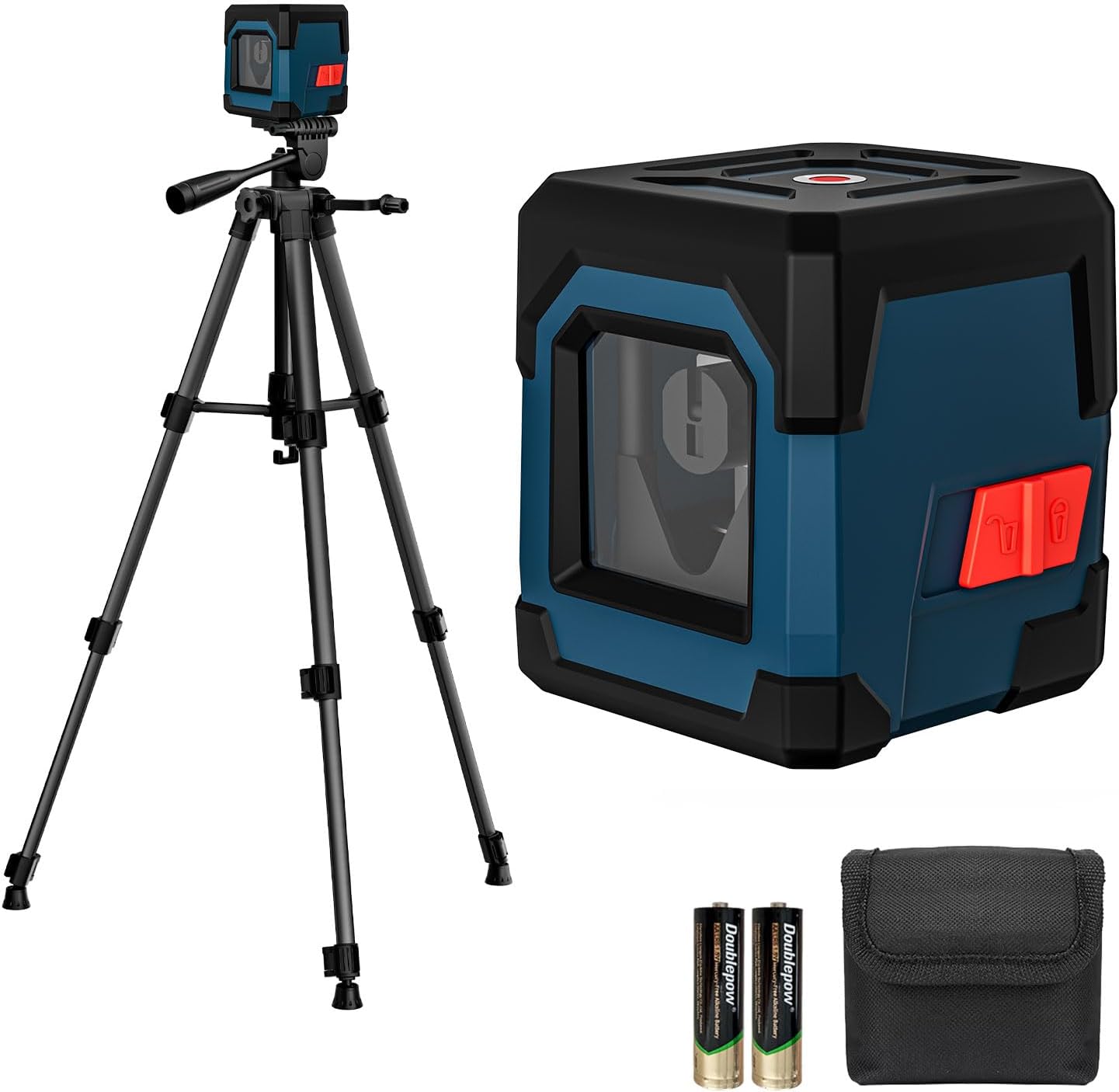 RockSeed Green Cross Line Laser Level 1.2m Tripod