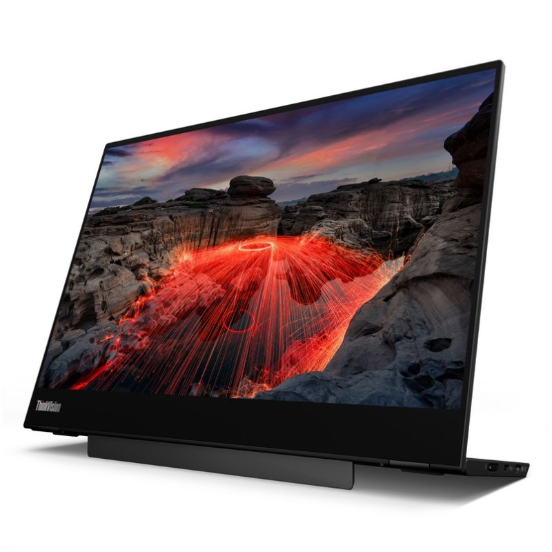 Thumbnail 2 de Lenovo ThinkVision M14t 14" 2.2K IPS táctil con USB-C Power Delivery 65W y soporte VESA
