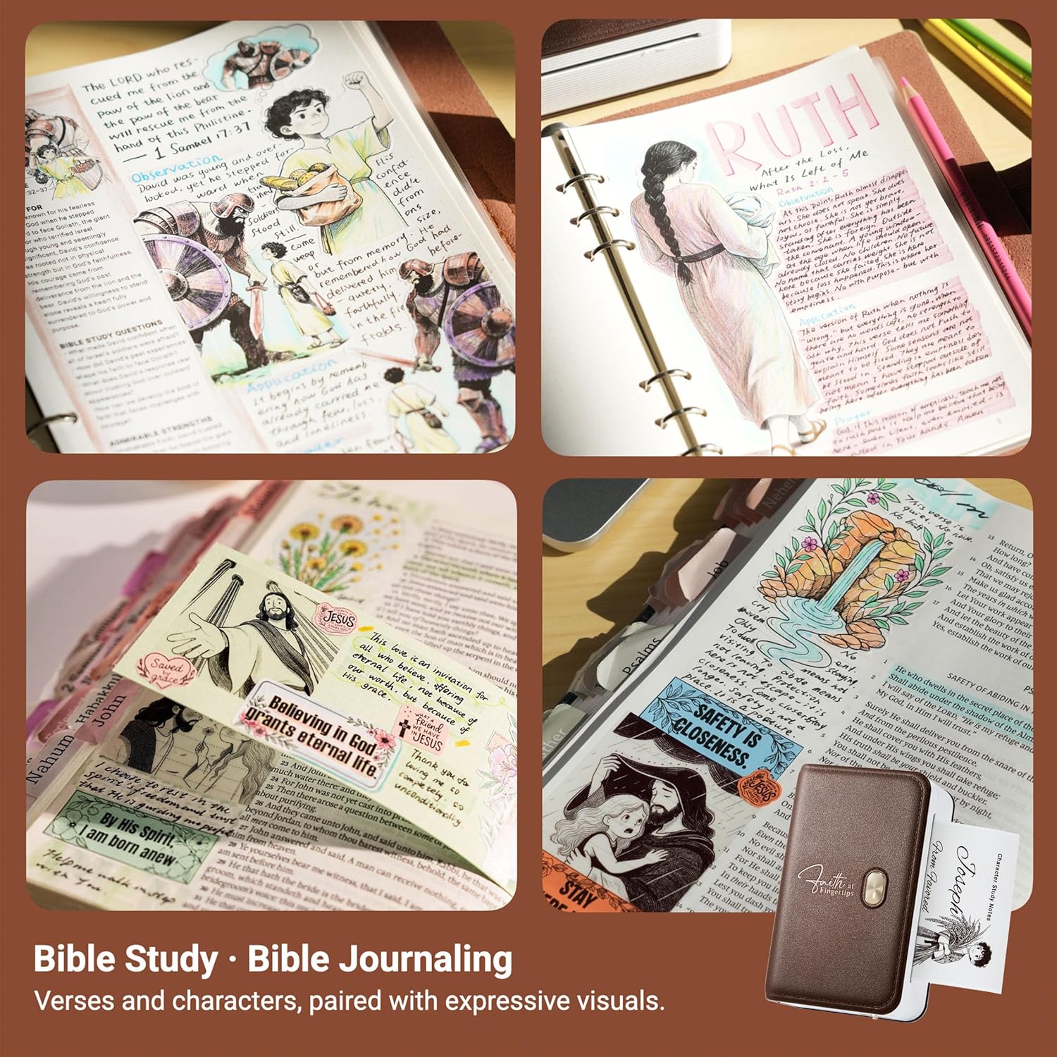 Detalle de FaithTag Bible Sticker Mini Thermal Portable Inkless Printer FP31 (with 4 rolls) for 53mm & 80mm paper