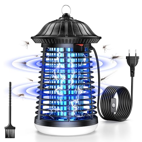 Detalle de Lámpara Antimosquitos VIWAVE con LED y 4200 V: uso interior y exterior