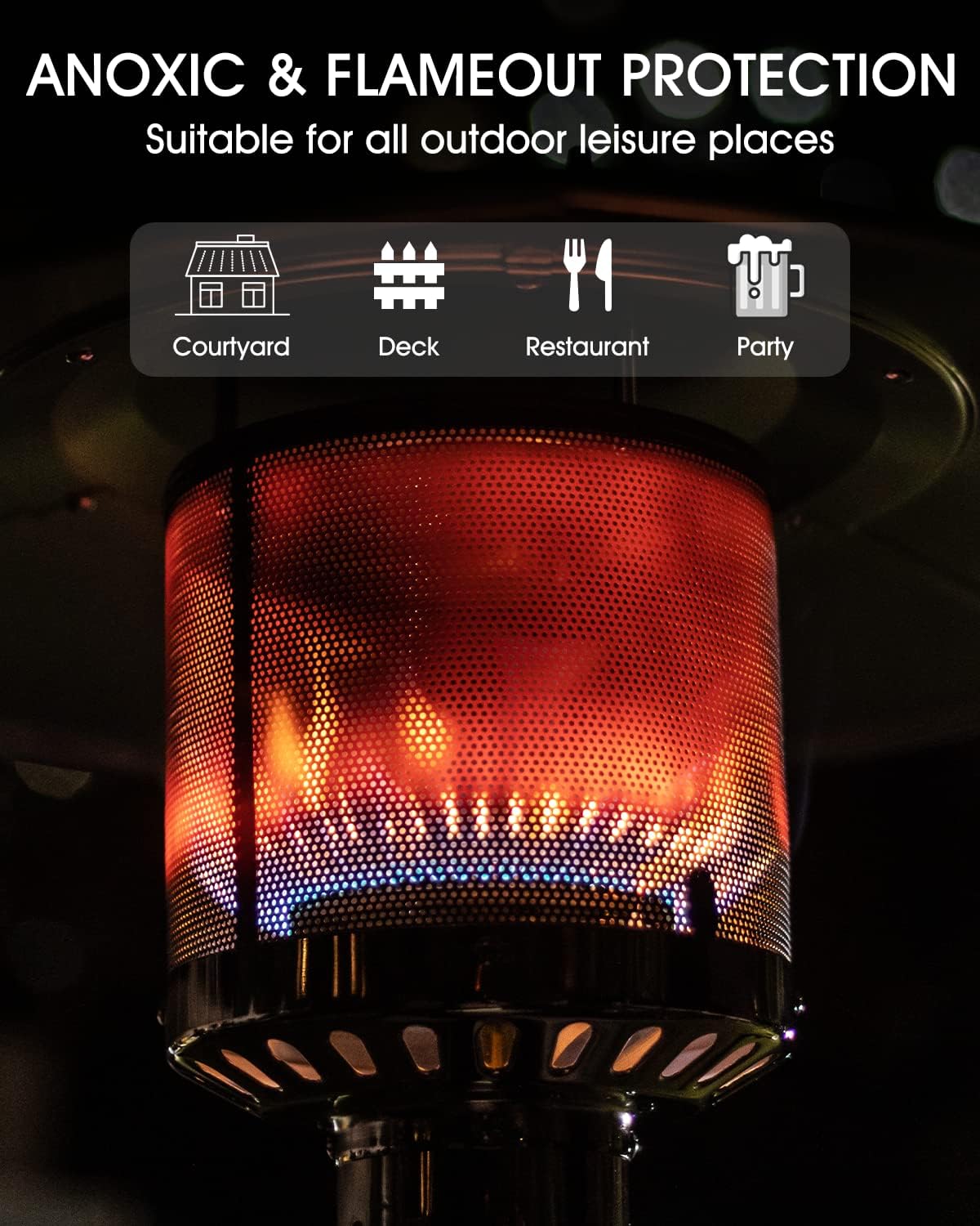 Thumbnail 4 de Legacy Heating Patio Heater, Mocha
