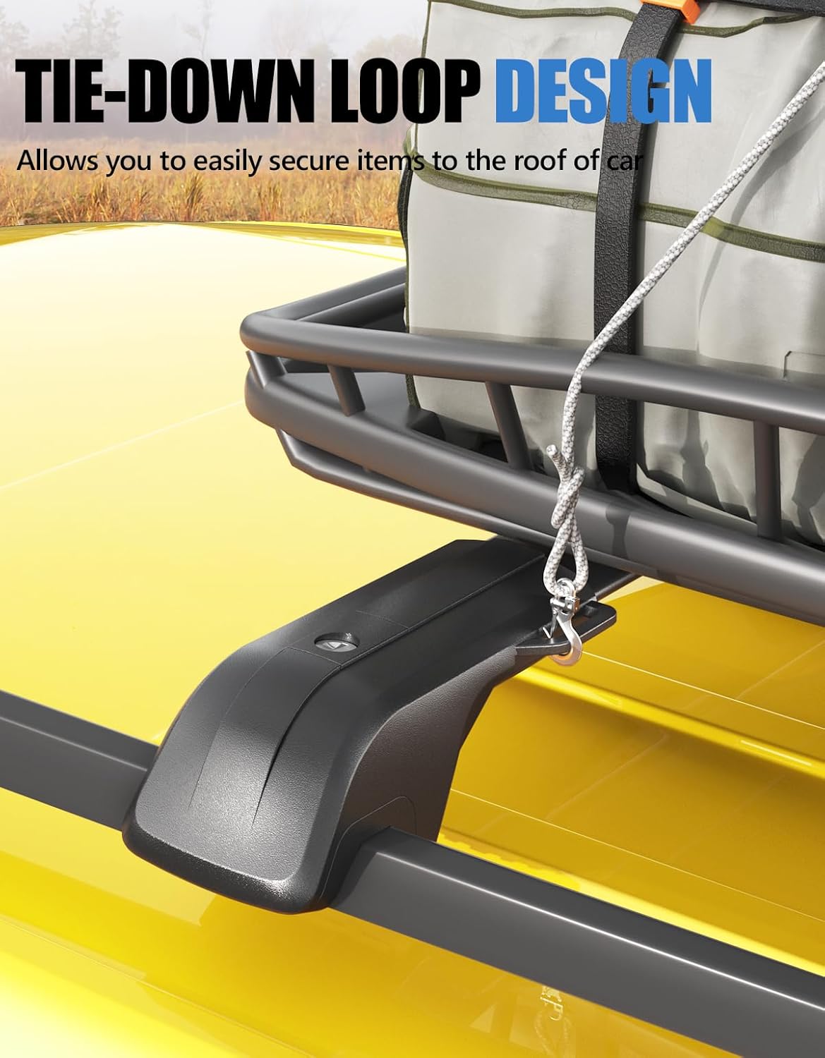 Thumbnail 4 de FengYu 330lb Lockable Roof Rack Cross Bars for Hyundai Santa Fe (2024-2026) - Heavy Duty Aluminum, Anti-Theft