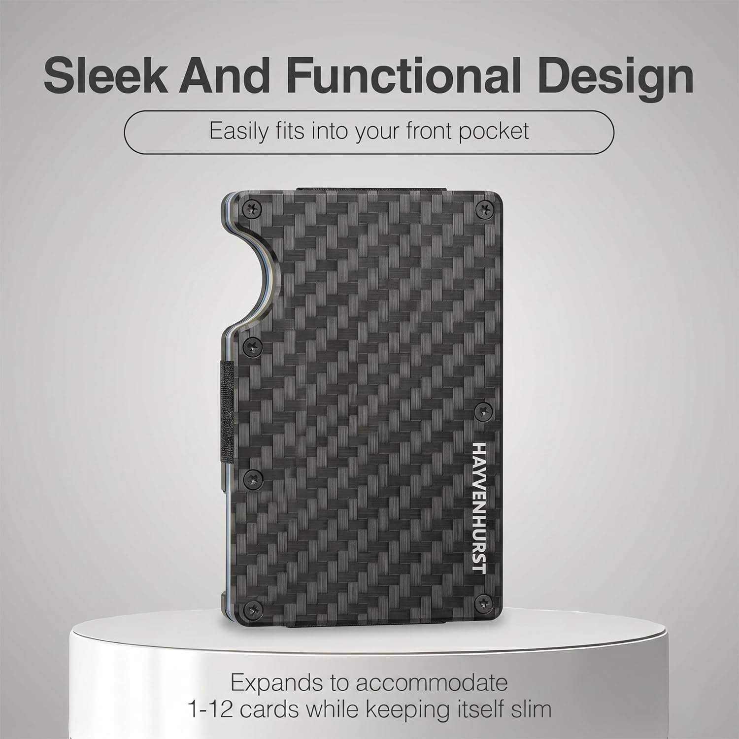 Detalle 2 de Hayvenhurst Wallet Slim RFID blocker 💼