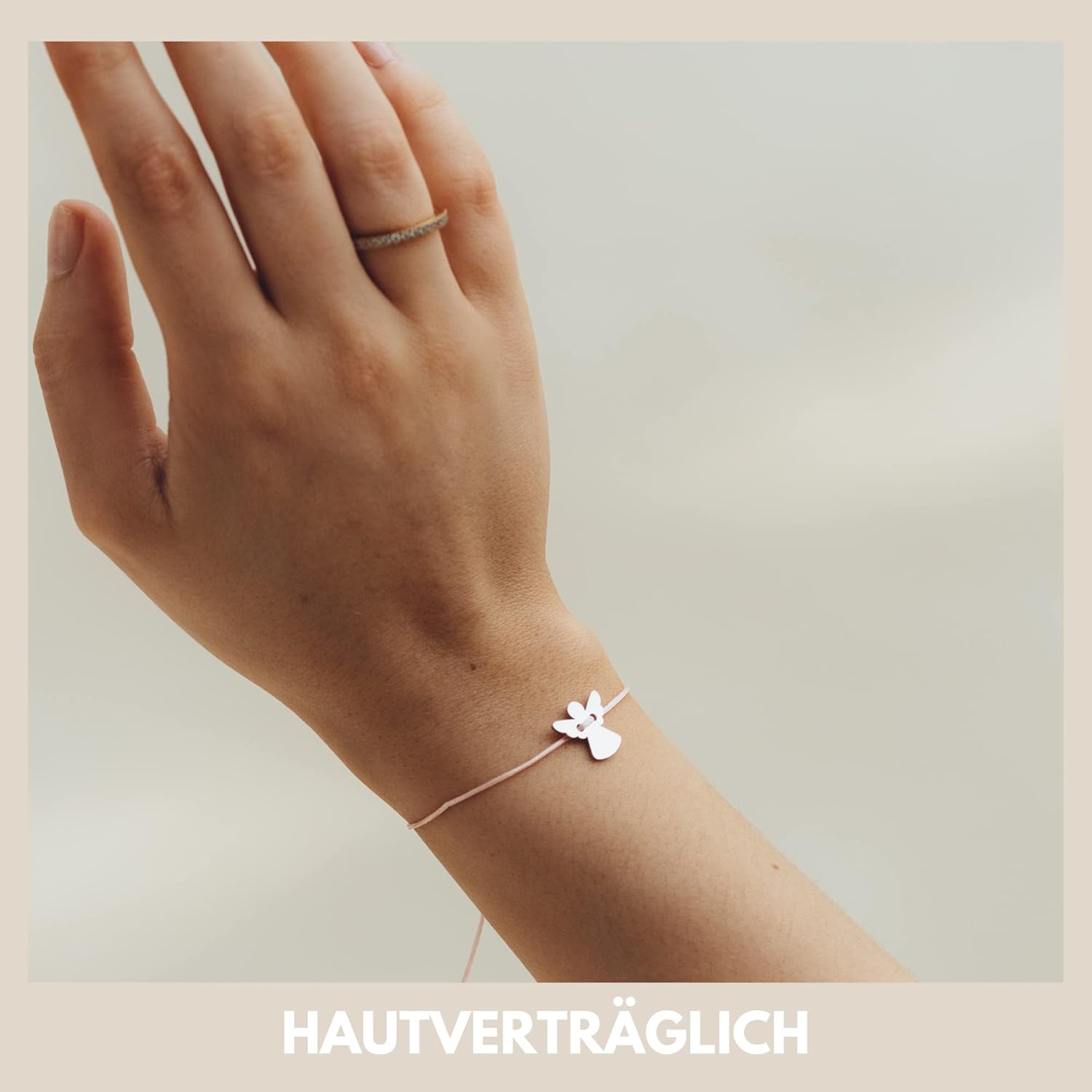 Thumbnail 3 de GD GOOD.designs EST. 2015 Bracelet d’amitié pour 2 personnalisable avec cœur en or rose 18 carats