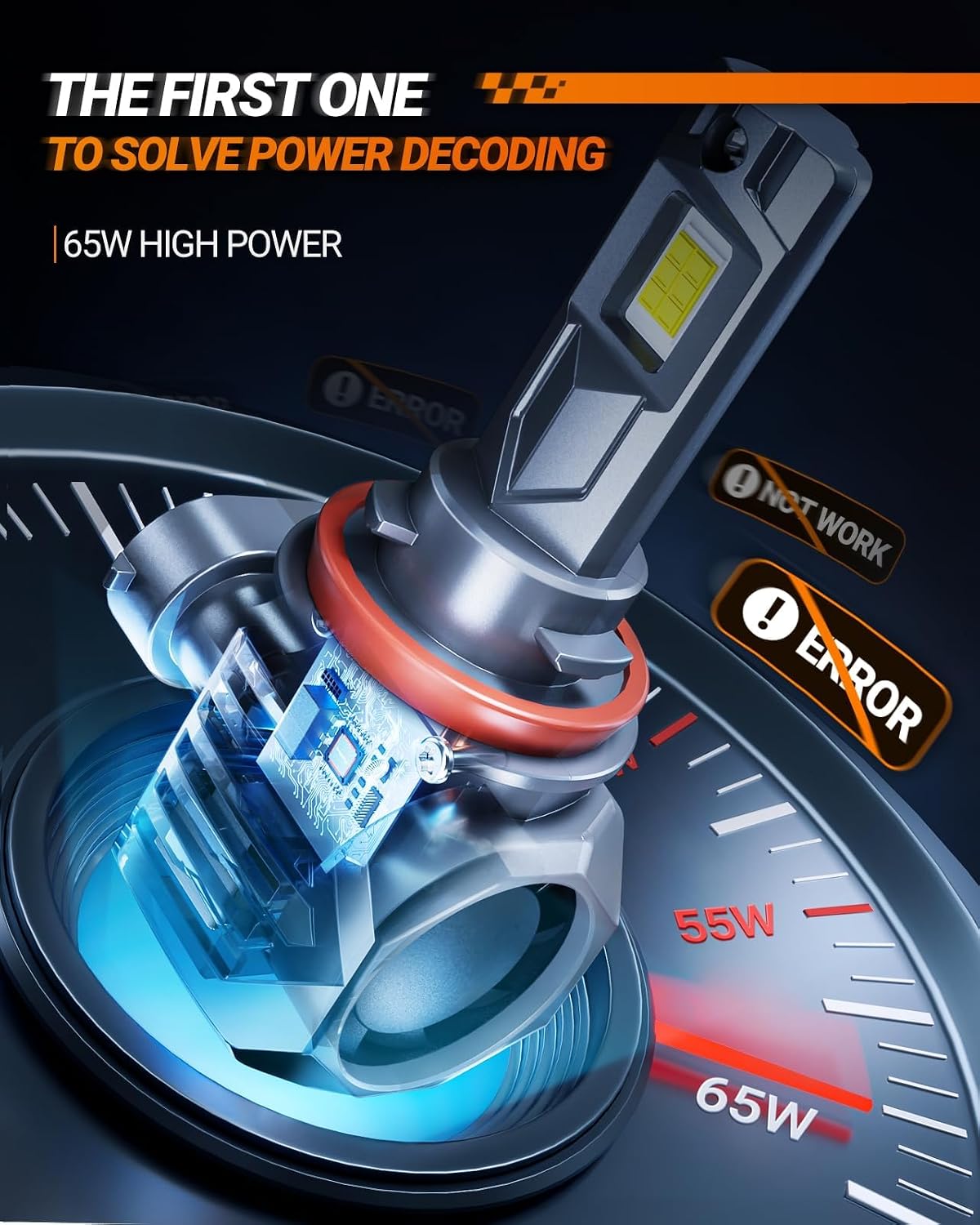 Thumbnail 3 de SEALIGHT S7S Series 9005/HB3 H11/H8/H9 Fog Lamps Pack (4) — 150,000LM, 60,000+ Hours, Water Proof