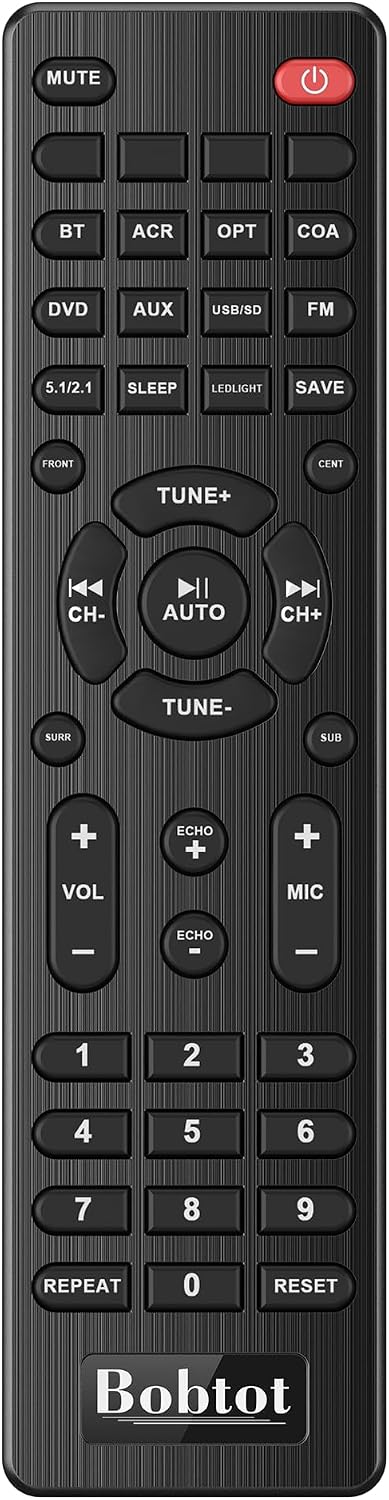 Thumbnail 3 de 1000-W Surround-System mit 8-Zoll-Subwoofer – 5.1 Heimkino Sound