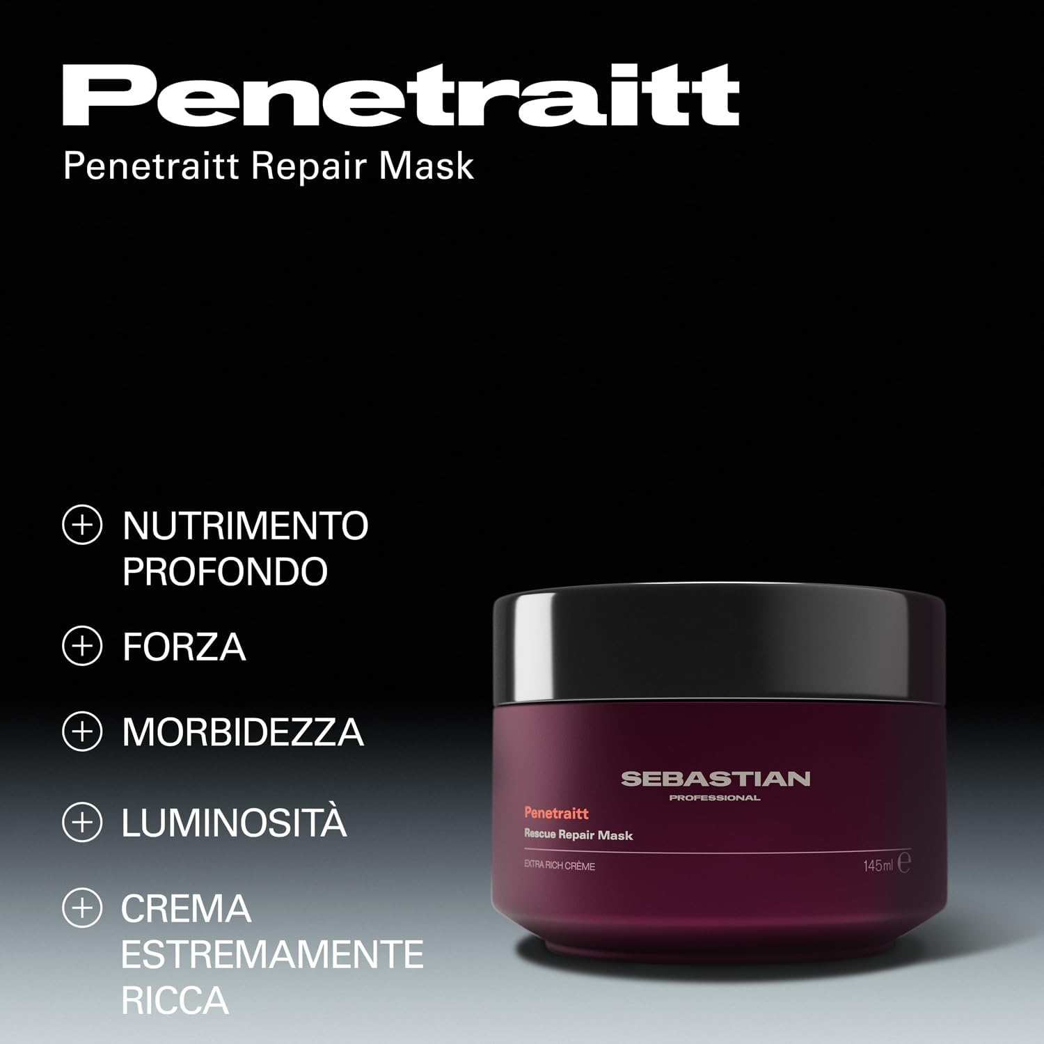 Thumbnail 2 de Sebastian Professional Penetraitt Rescue Repair Mask: maschera nutriente e rigenerante per capelli stressati