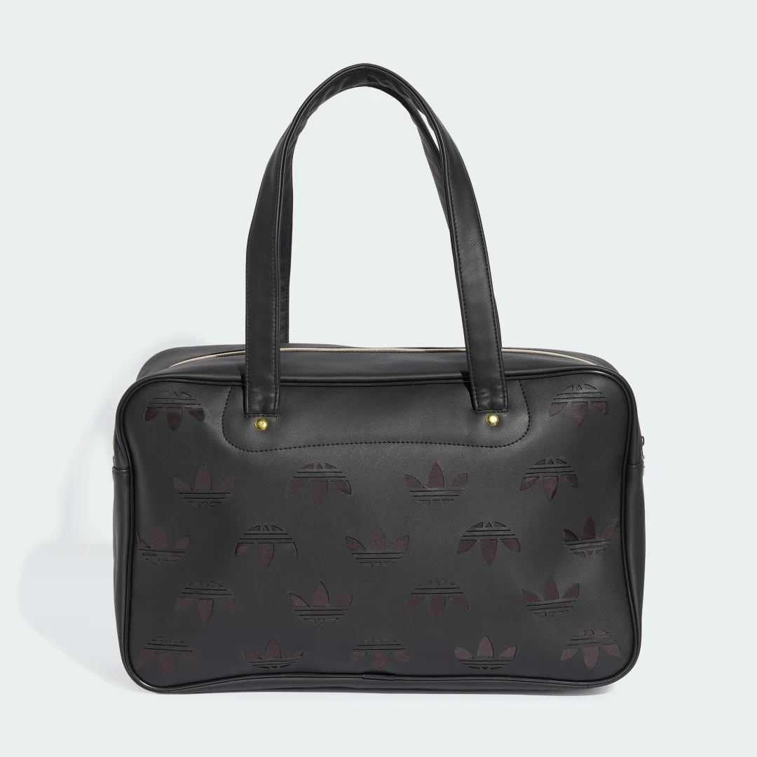 Detalle de Bolso HOLDALL MONOGRAM de Adidas – Negro