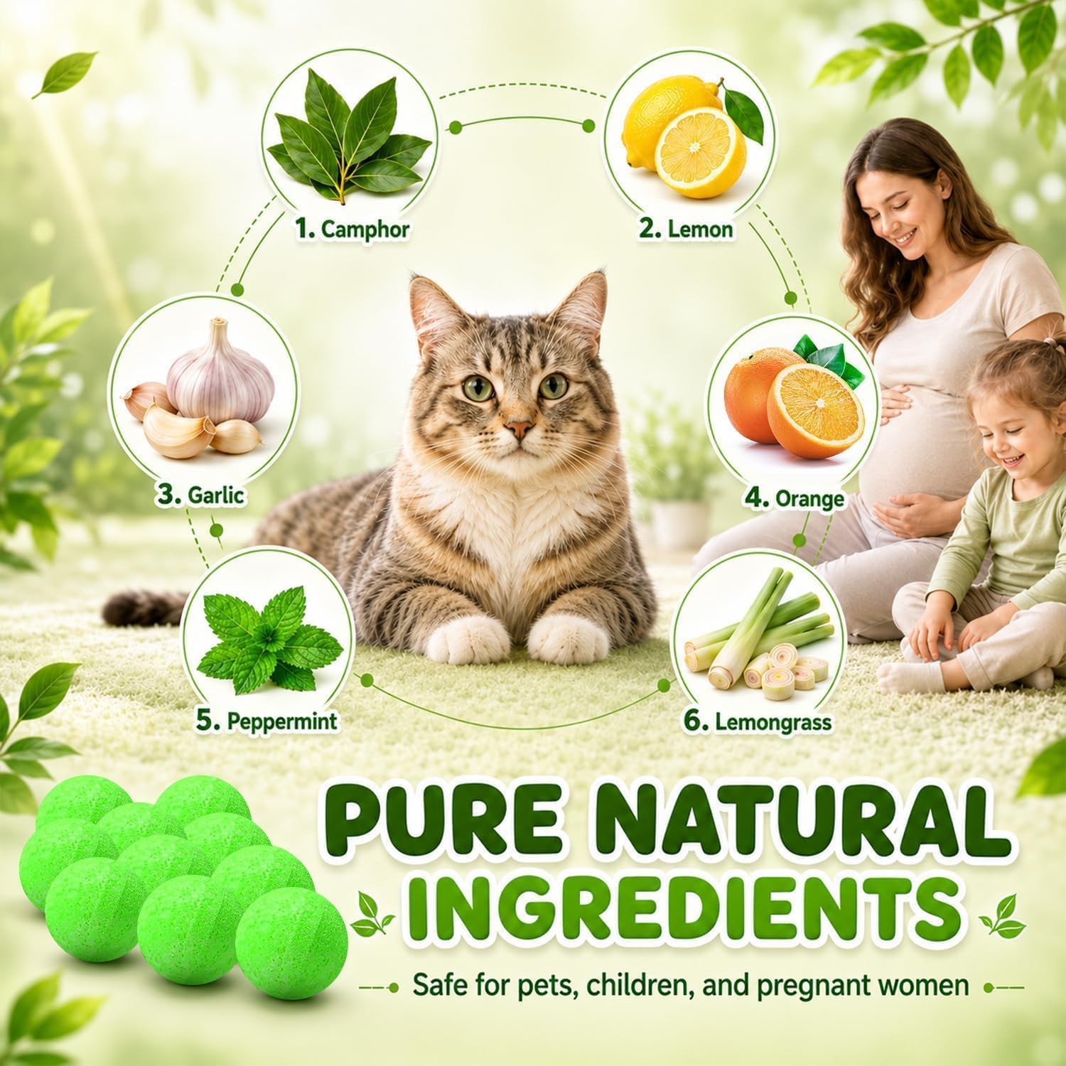 Detalle 2 de Cat Repellent Scent Balls