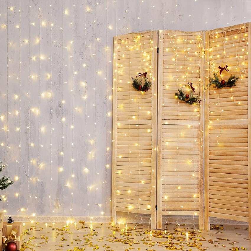 Thumbnail 6 de SALCAR Cortina de luces LED 6×3 m, 600 LEDs