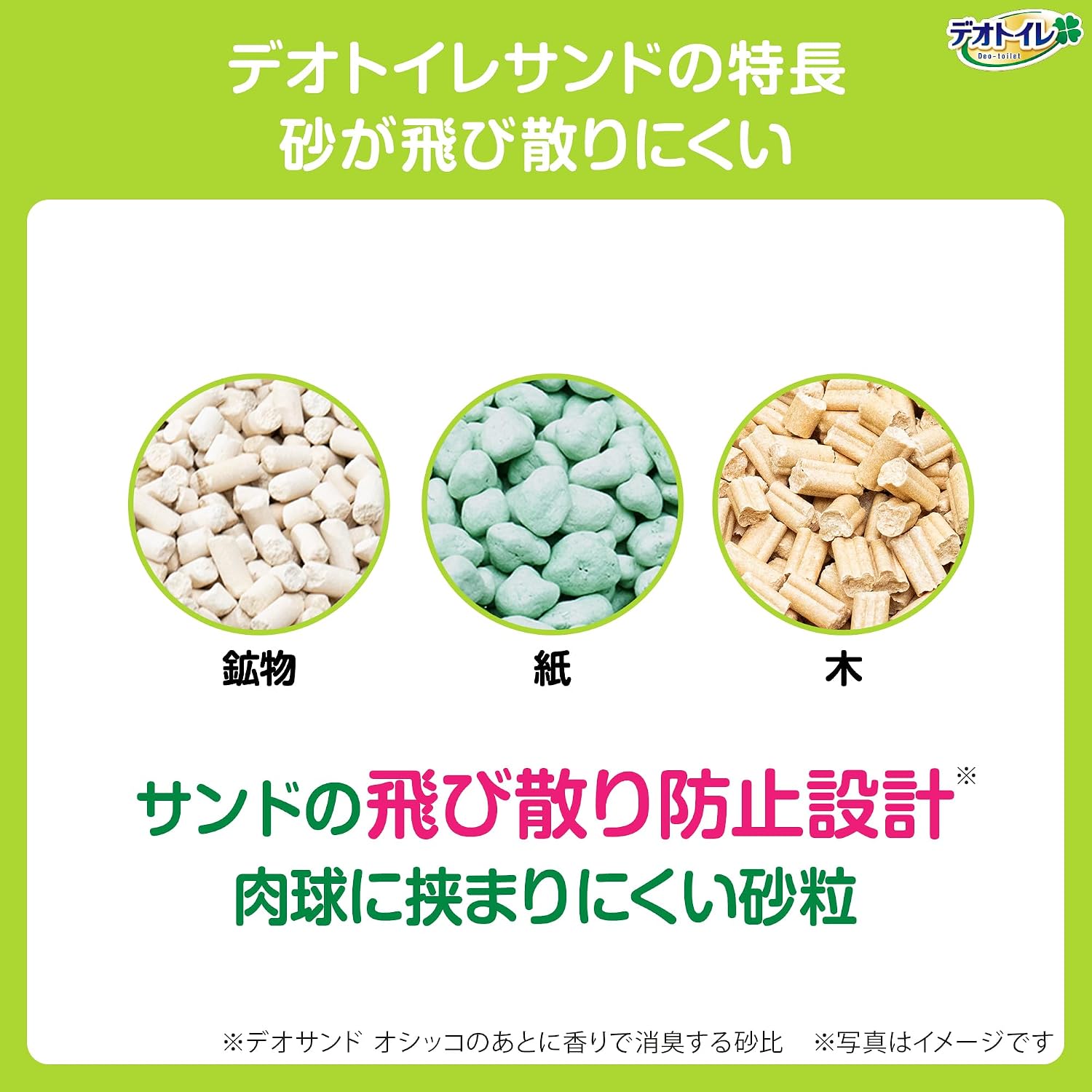 Thumbnail 6 de デオトイレ らくらくシンプル 猫用システムトイレ シルキーホワイト・砂とシート付き