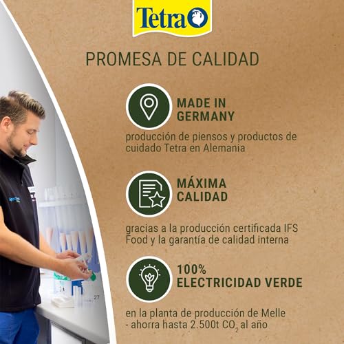 Thumbnail 7 de Tetra Pond Flakes: alimento en escamas para peces pequeños y jóvenes en estanque (cubo 10 L)