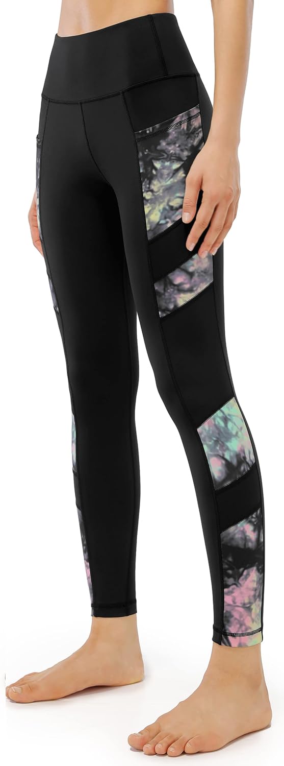 Thumbnail 4 de JOYSPELS Women’s High Waisted Gym Leggings with Full-Colour Prints and Pockets