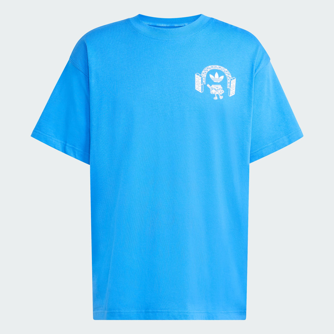 Detalle 2 de Adidas CAMISETA MUSIC FESTS azul