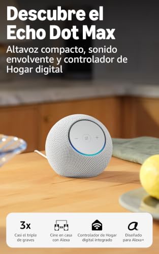 Thumbnail 7 de Amazon Echo Dot Max: sonido envolvente y control inteligente para tu hogar