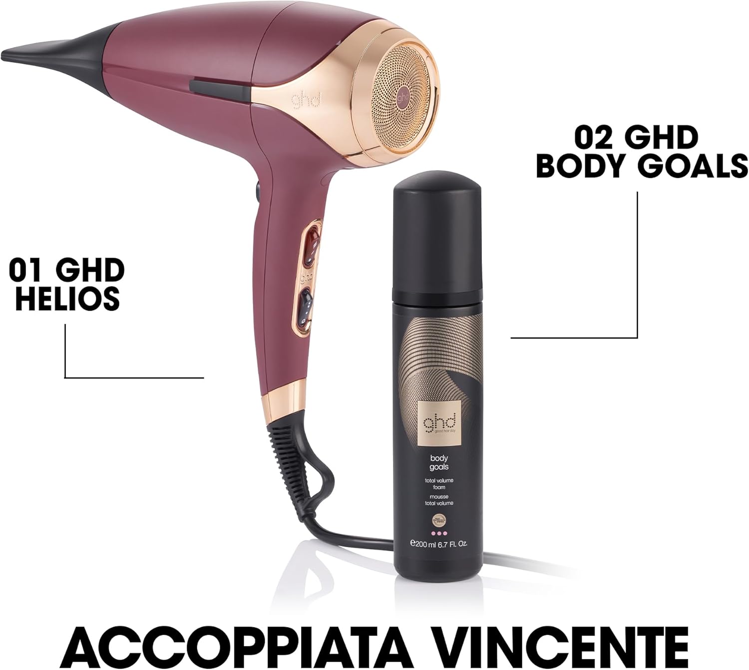 Thumbnail 6 de ghd Helios, asciugacapelli professionale ionico con tecnologia Aeroprecis