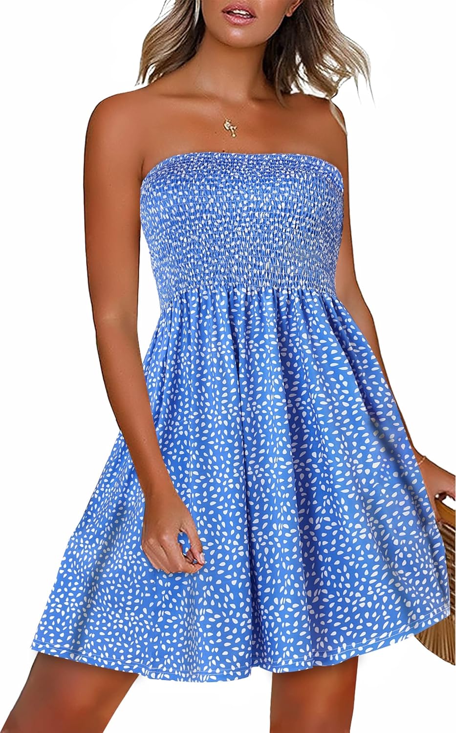 Thumbnail 2 de CHICGAL Summer Dresses for Women: Boho Floral Sundress & Beach Cover Up