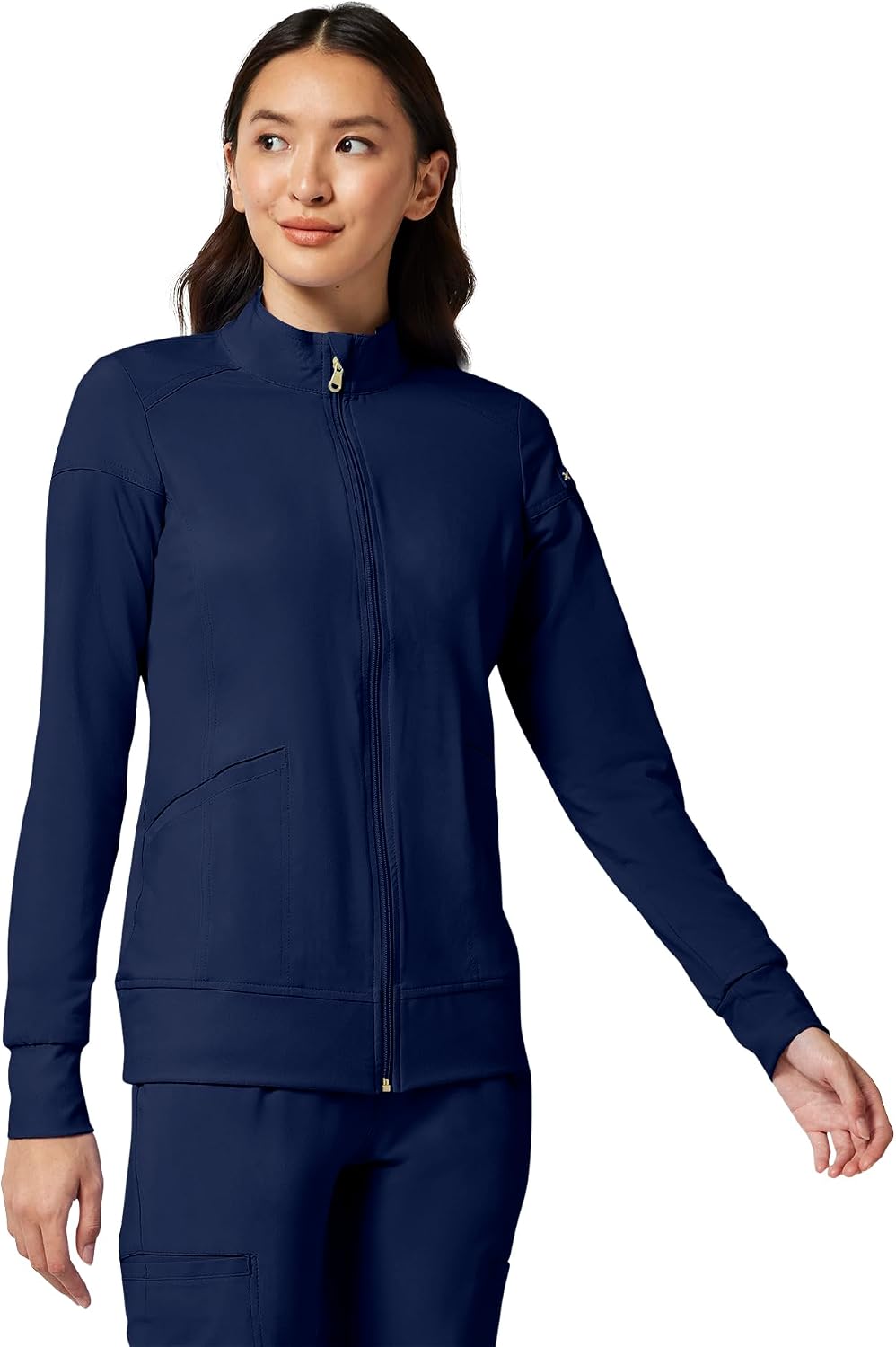 Detalle 2 de Cherokee iFlex CK303 Women's Scrub Jacket, 4-Way Stretch, 2 Pockets