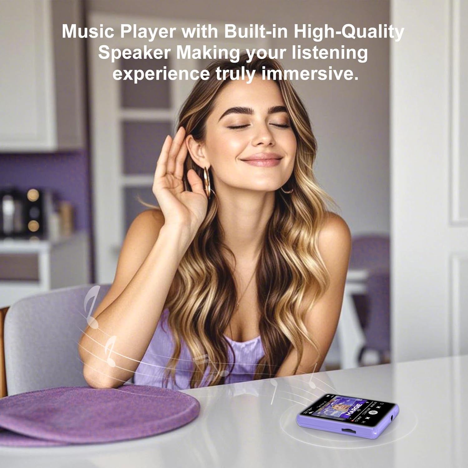 Thumbnail 1 de ZAQE 128 GB Reproductor MP3 Bluetooth 5.3