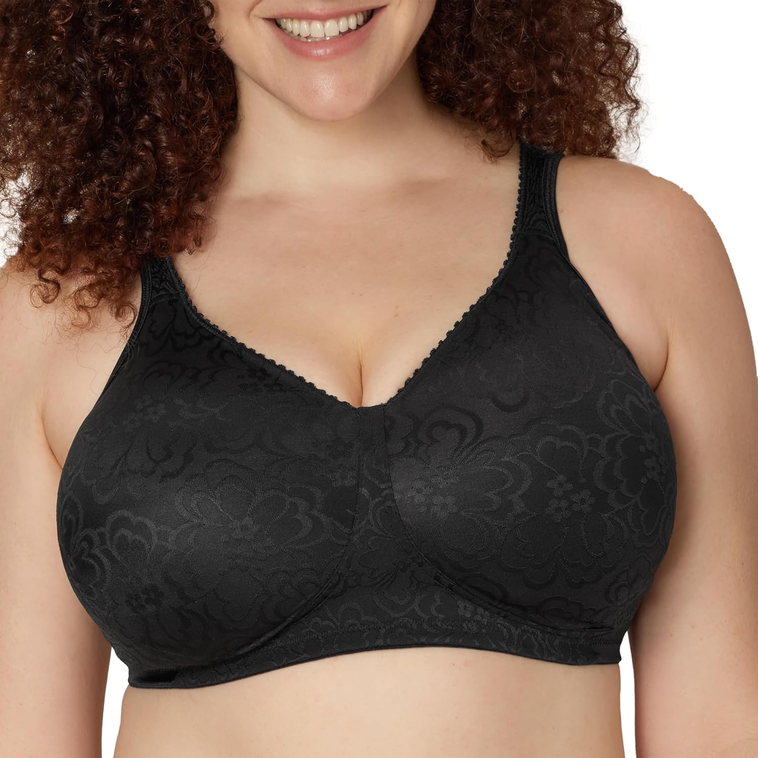Detalle de Playtex 18 Hour US4745 Wireless Lift Bra, Full Coverage, Moisture-Wicking