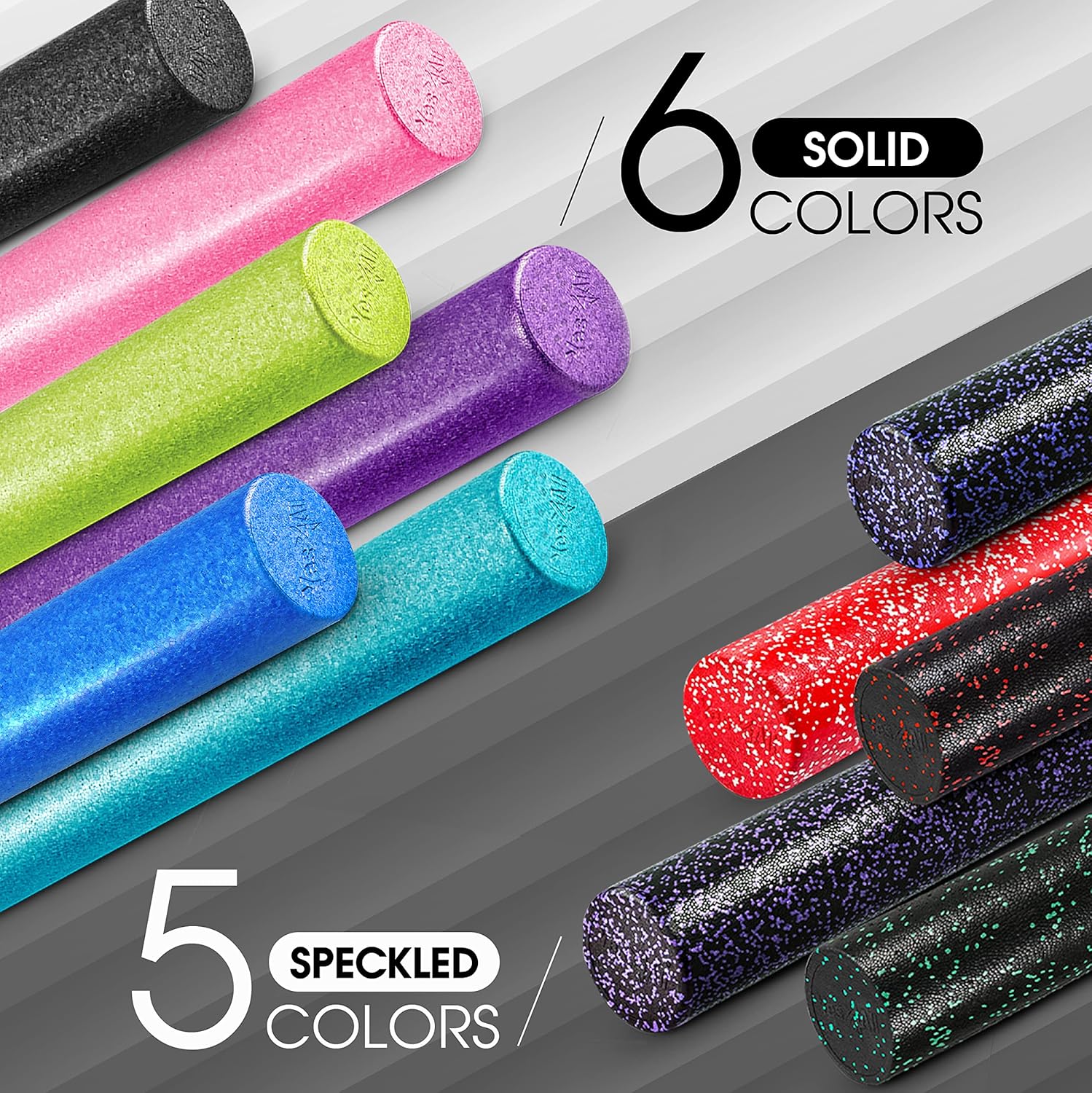 Thumbnail 6 de Yes4All High-Density EPP Round Back Roller Foam – 30, 45, 60 & 90 cm
