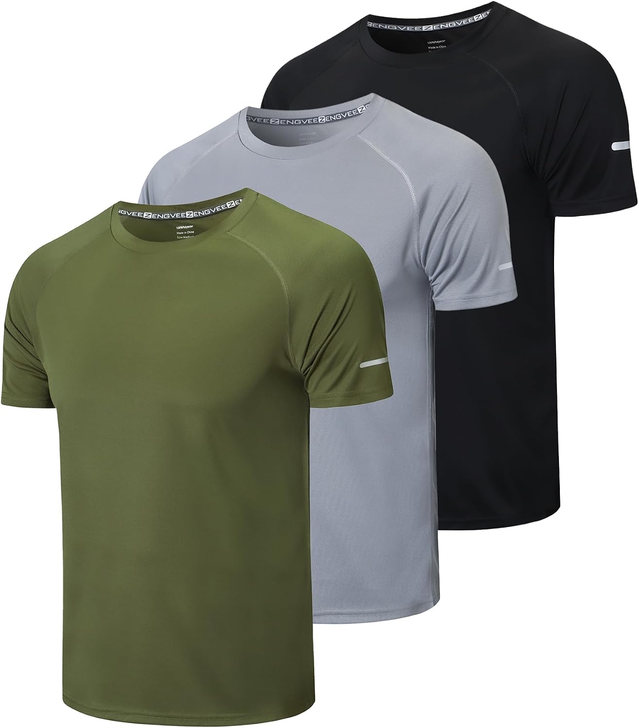 Detalle de Gaiatiger 3er Pack Funktionsshirt Herren