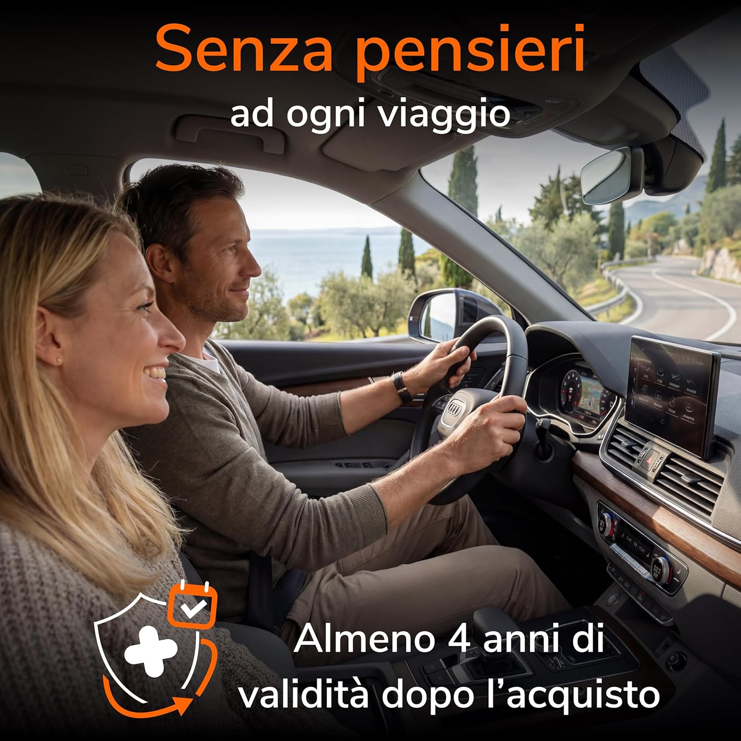 Detalle 2 de Kit di Pronto Soccorso Auto Upgrade4cars 2026 DIN 13164 – 2 pezzi, valido in tutta Europa