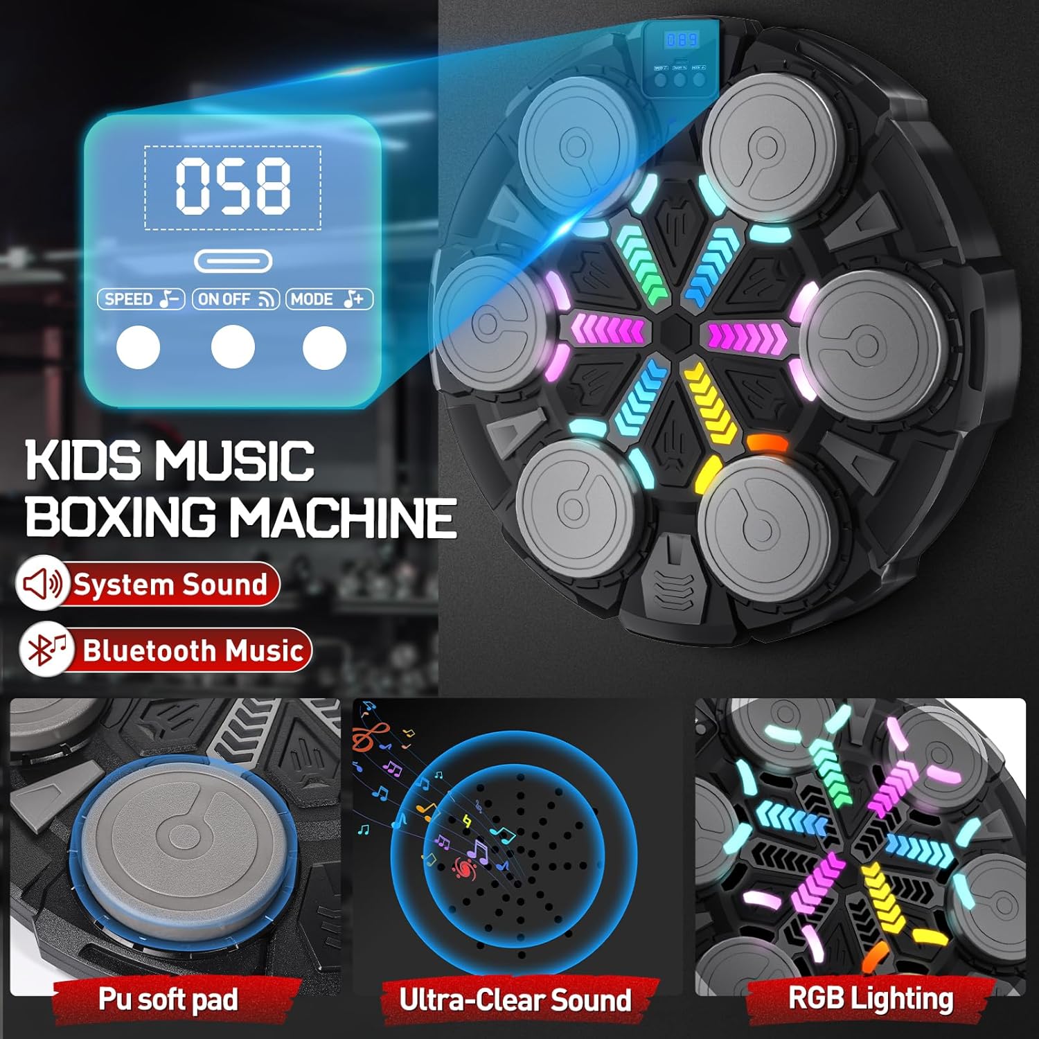 Thumbnail 3 de Esnowlee Music Boxing Machine 2025