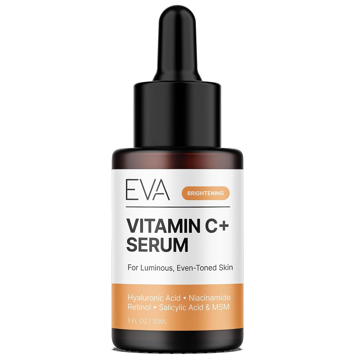 Detalle de Eva Naturals Vitamin C Serum for Face (Retinol, Hyaluronic Acid, Niacinamide & Salicylic Acid) – 1 fl oz