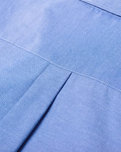 Thumbnail 4 de J.VER Mens Shirts Long Sleeve Oxford Button Down Non Iron in Blue – Regular Fit