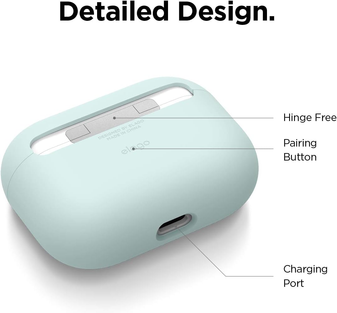 Thumbnail 6 de elago Étui Liquide Hybride pour AirPods Pro, triple couche, mint