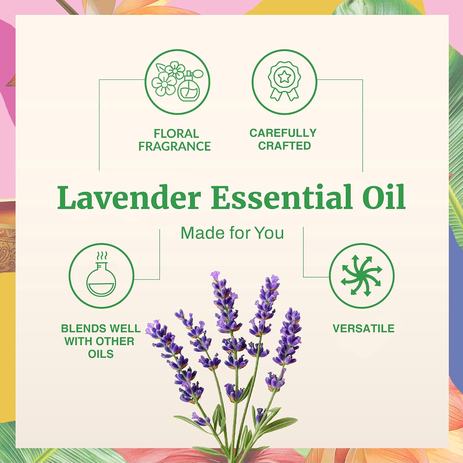 Thumbnail 2 de SVA Lavender Essential Oil (4 Fl Oz) – 100% Natural & Versatile for Diffuser, Skin, Hair, and DIY Crafts