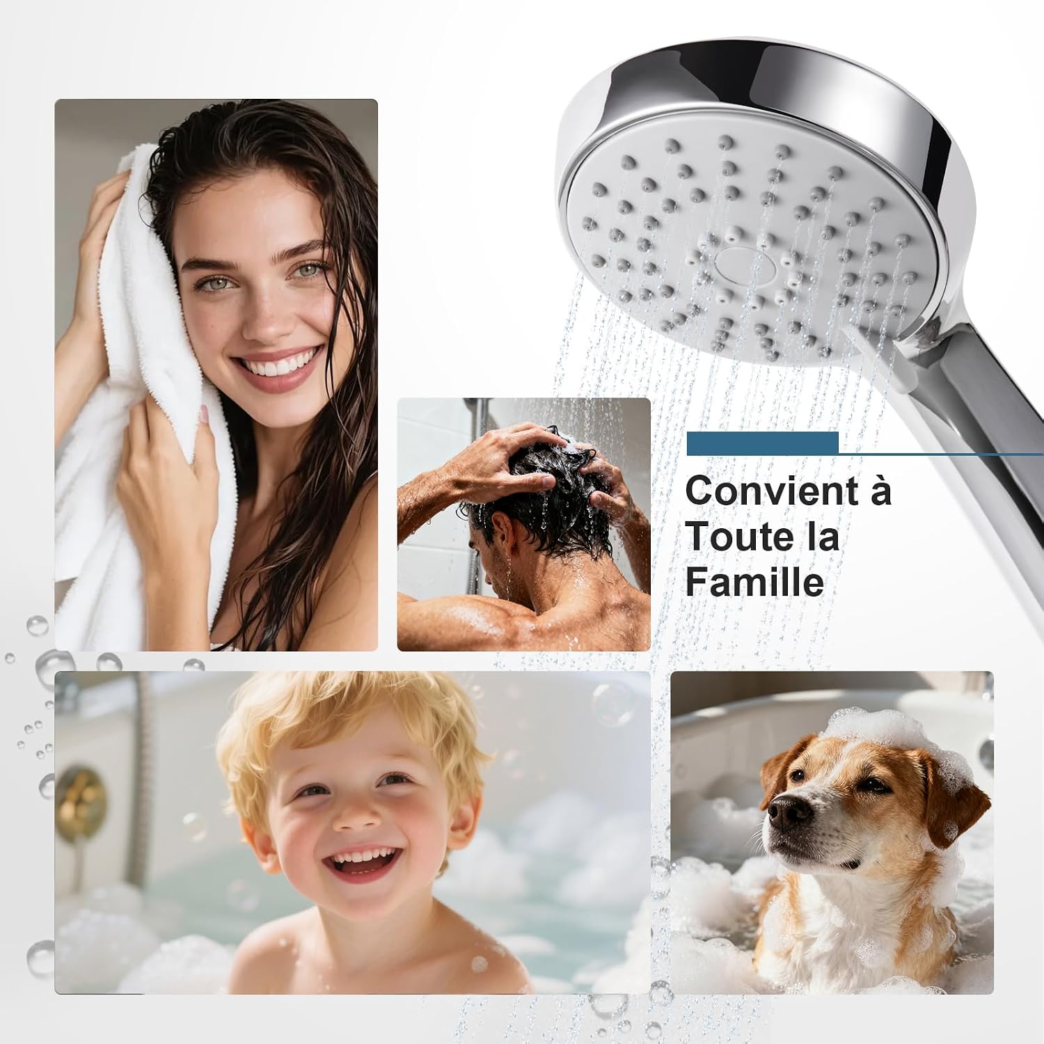 Thumbnail 5 de OFFO Pommeau de Douche 100 mm