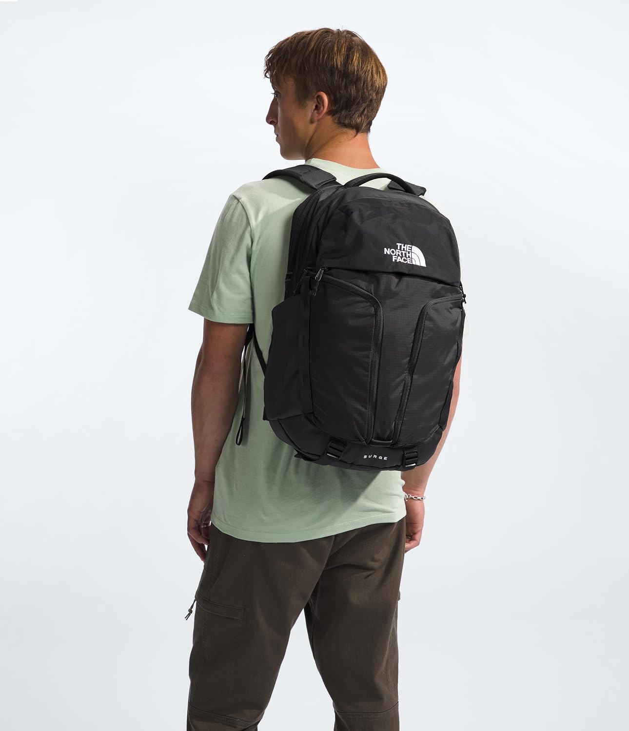 Detalle 2 de The North Face Surge Commuter Laptop Backpack, Black/Black-NPF (31L)