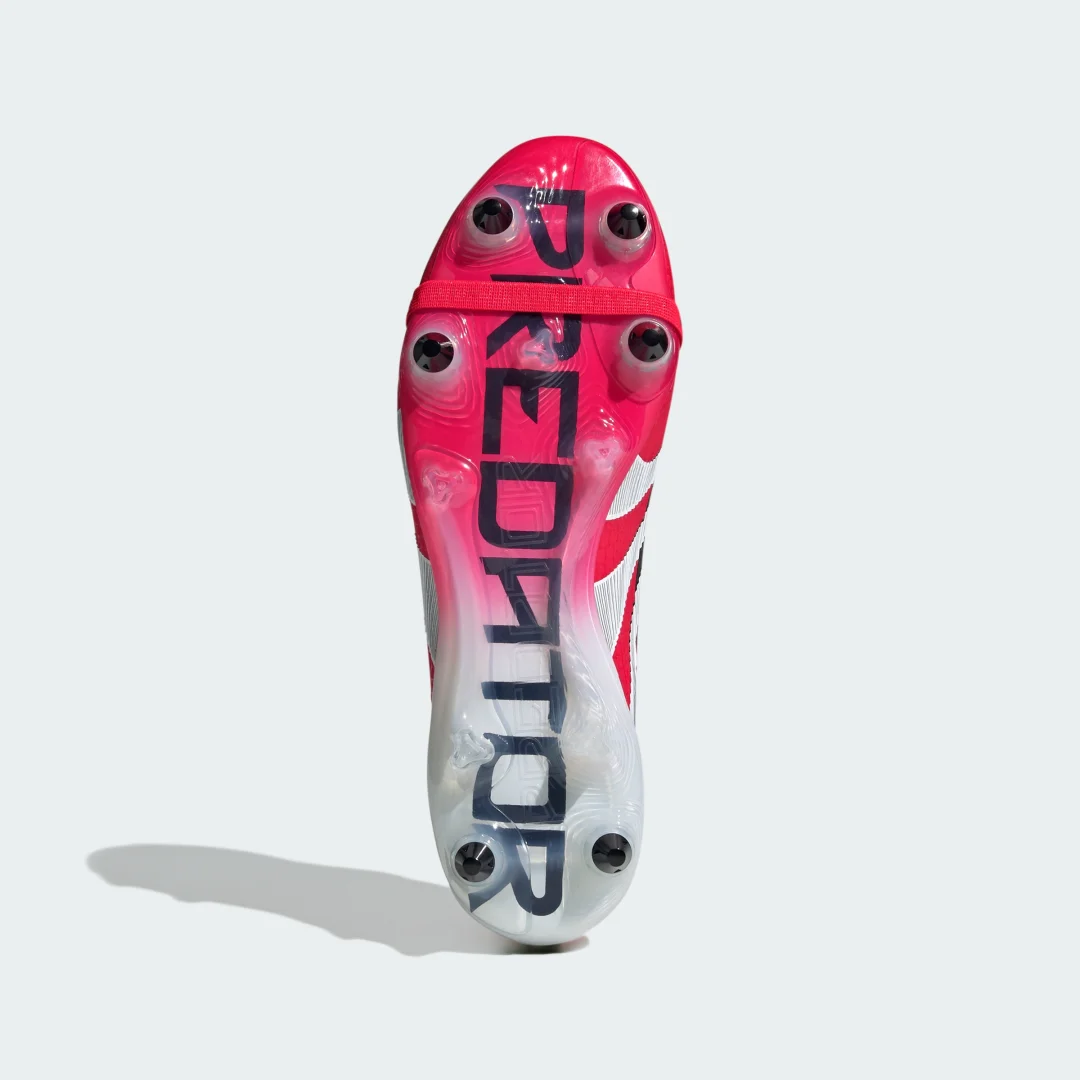 Detalle 2 de Adidas Predator Elite Fold-Over Tongue para césped natural húmedo – Rojo