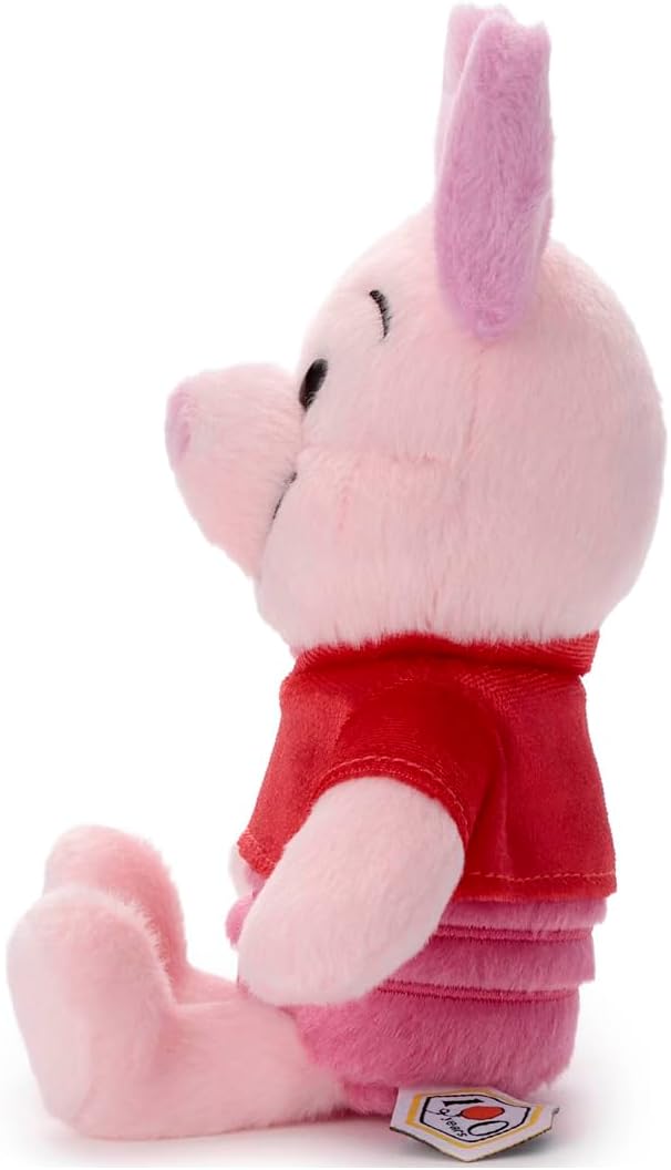 Detalle de タカラトミーアーツ ディズニーキャラクター プーさん100周年 赤シャツフレンズ ぬいぐるみS ピグレット 約20cm