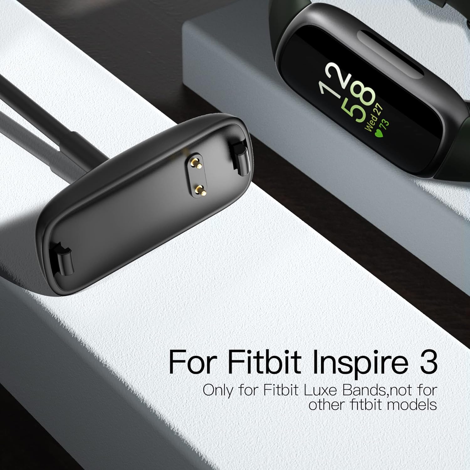 Thumbnail 4 de TUCANA USB Charger Cable for Fitbit Inspire 3 — Compact, Safe and Reliable Charging