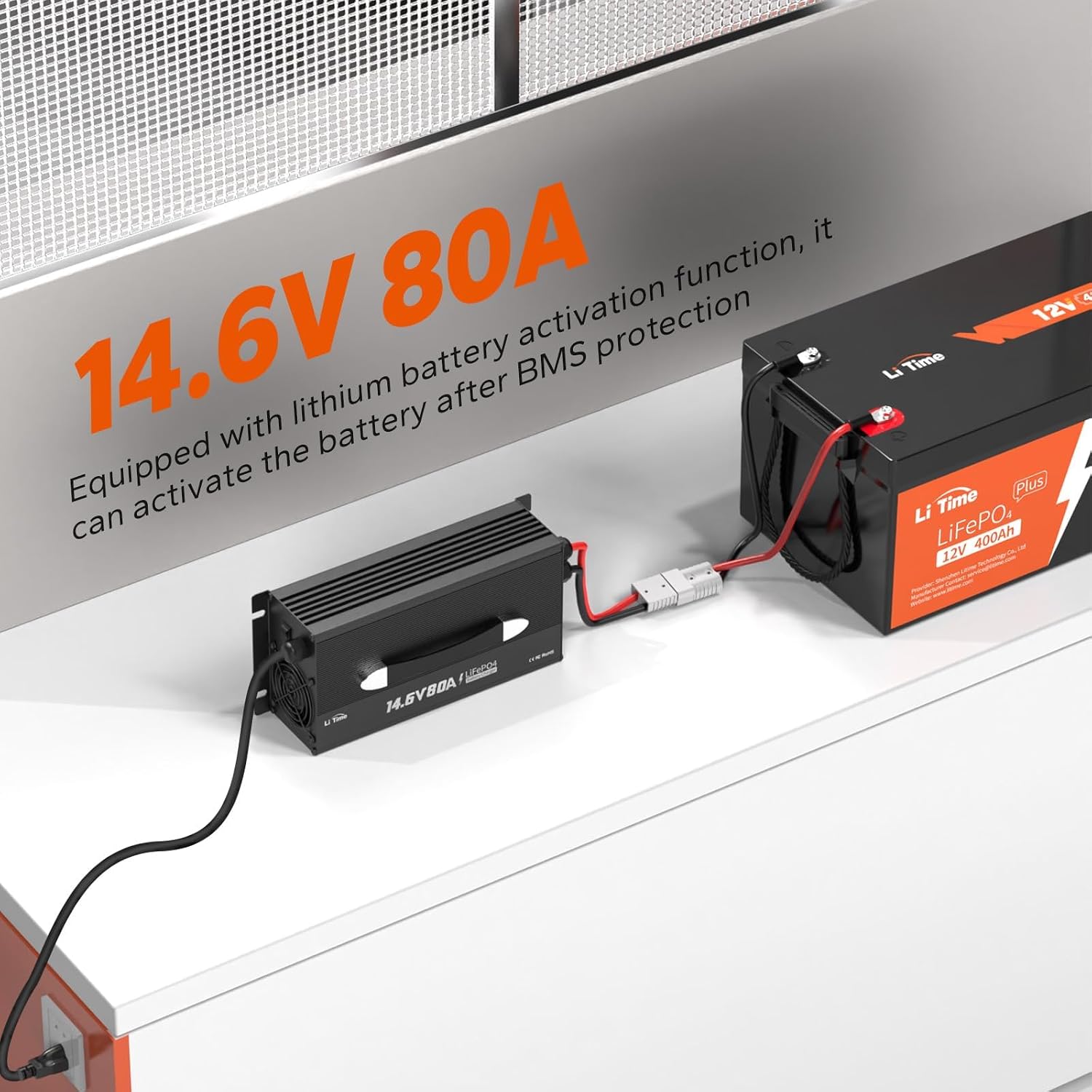 Thumbnail 3 de LiTime LiFePO4 battery charger, 80A