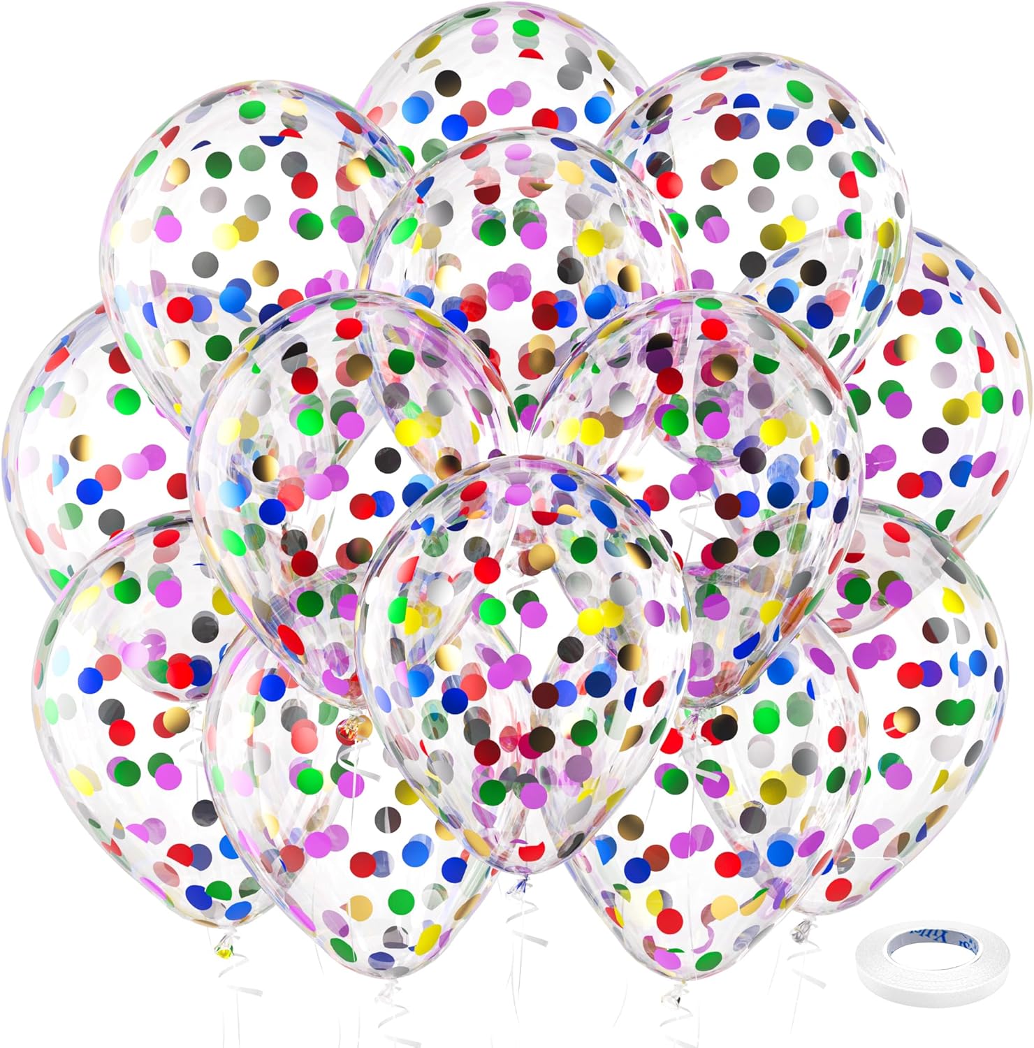 Thumbnail 6 de Bezente Red Balloons 100 Pack 🎈