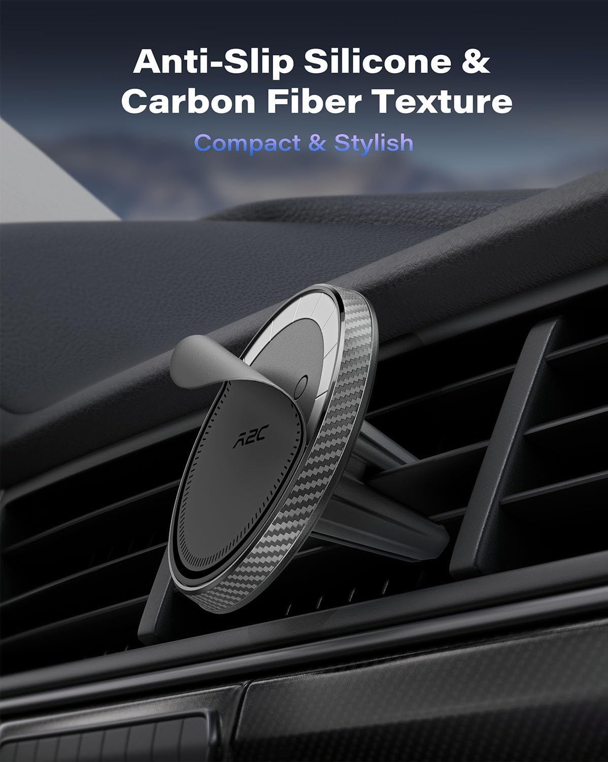 Detalle de MagSafe car phone holder 18N magnetic