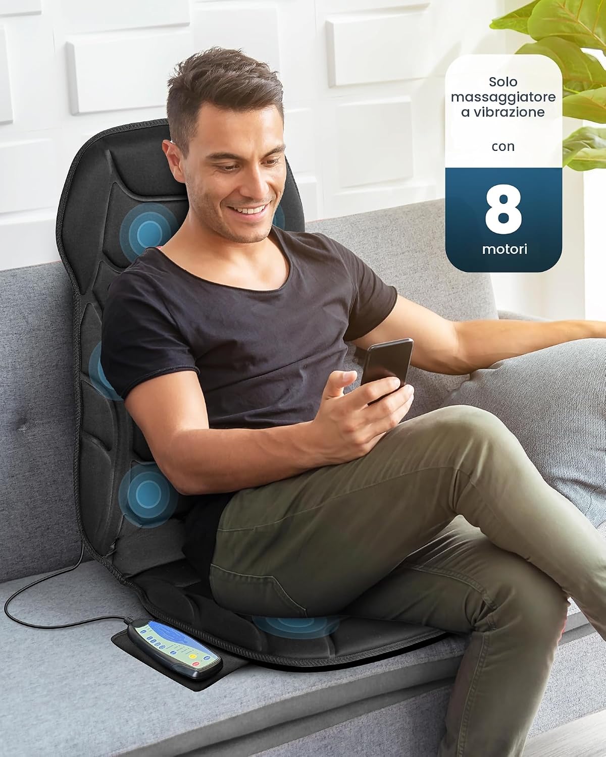 Thumbnail 1 de COMFIER Sedile massaggiante con calore 8 nodi