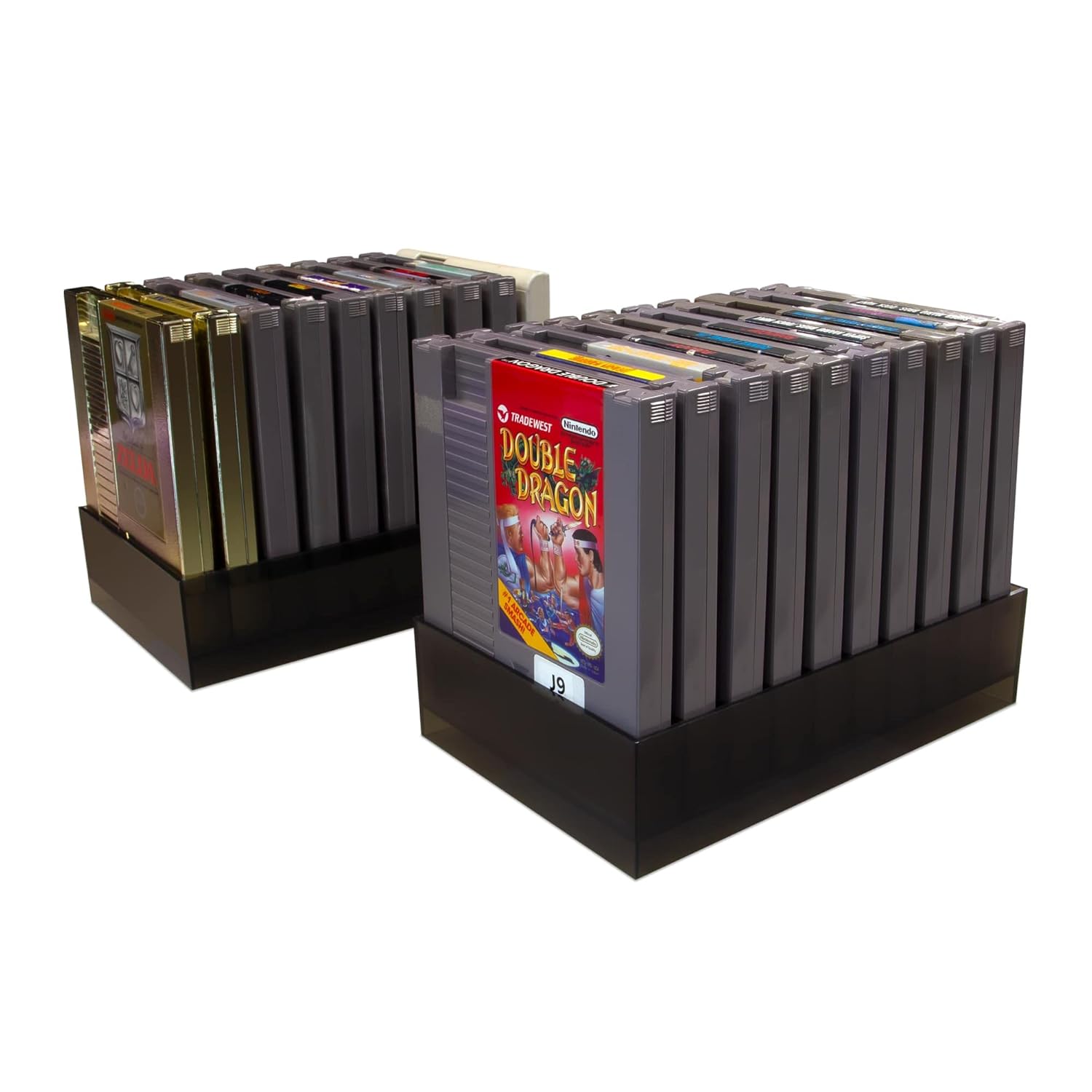 Thumbnail 4 de Hyperkin 10-Cartridge Storage Stand (NES) Stackable Game Organizer, 2-Pack