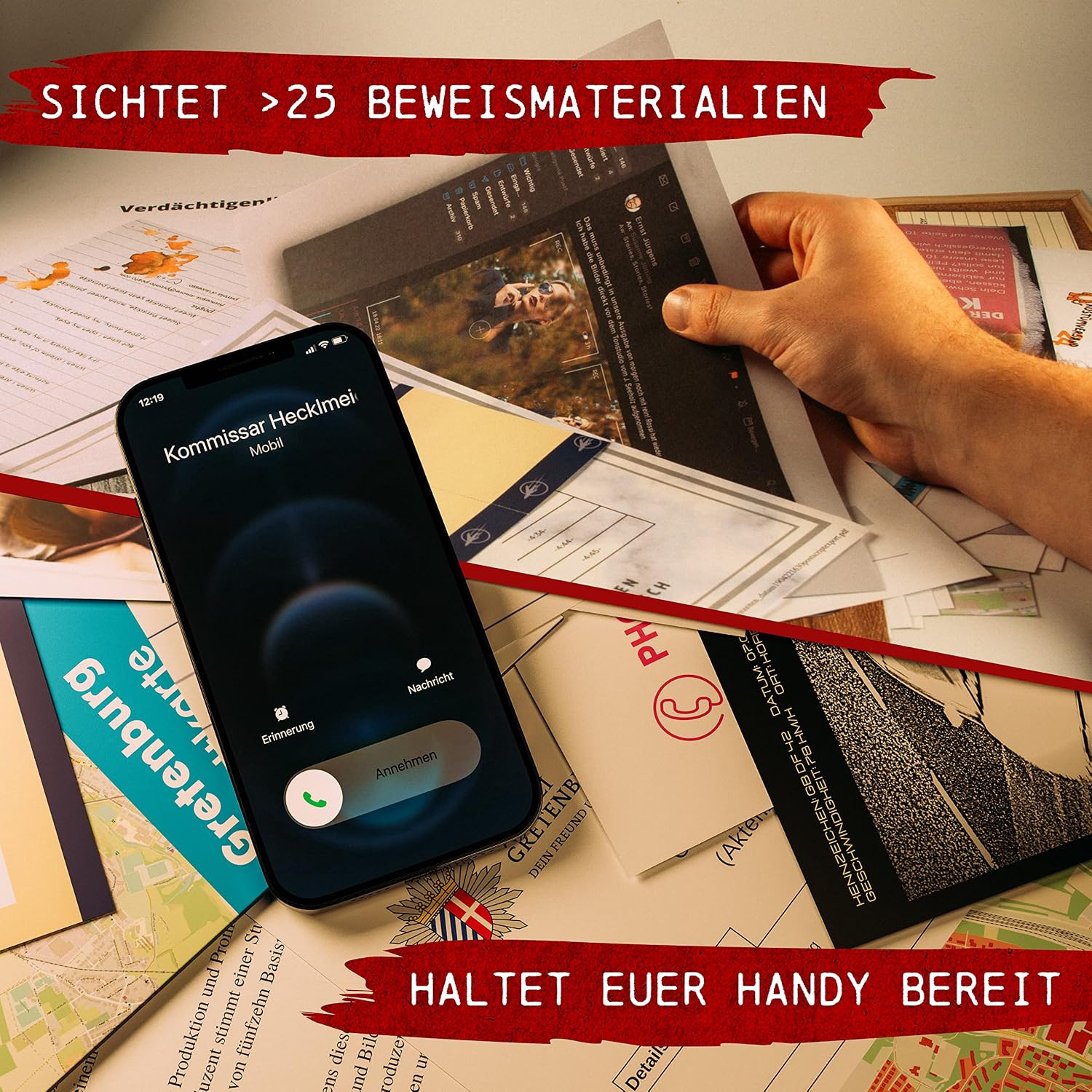 Thumbnail 3 de CRIMECASES Tatort Tonstudio Krimispiel für Erwachsene