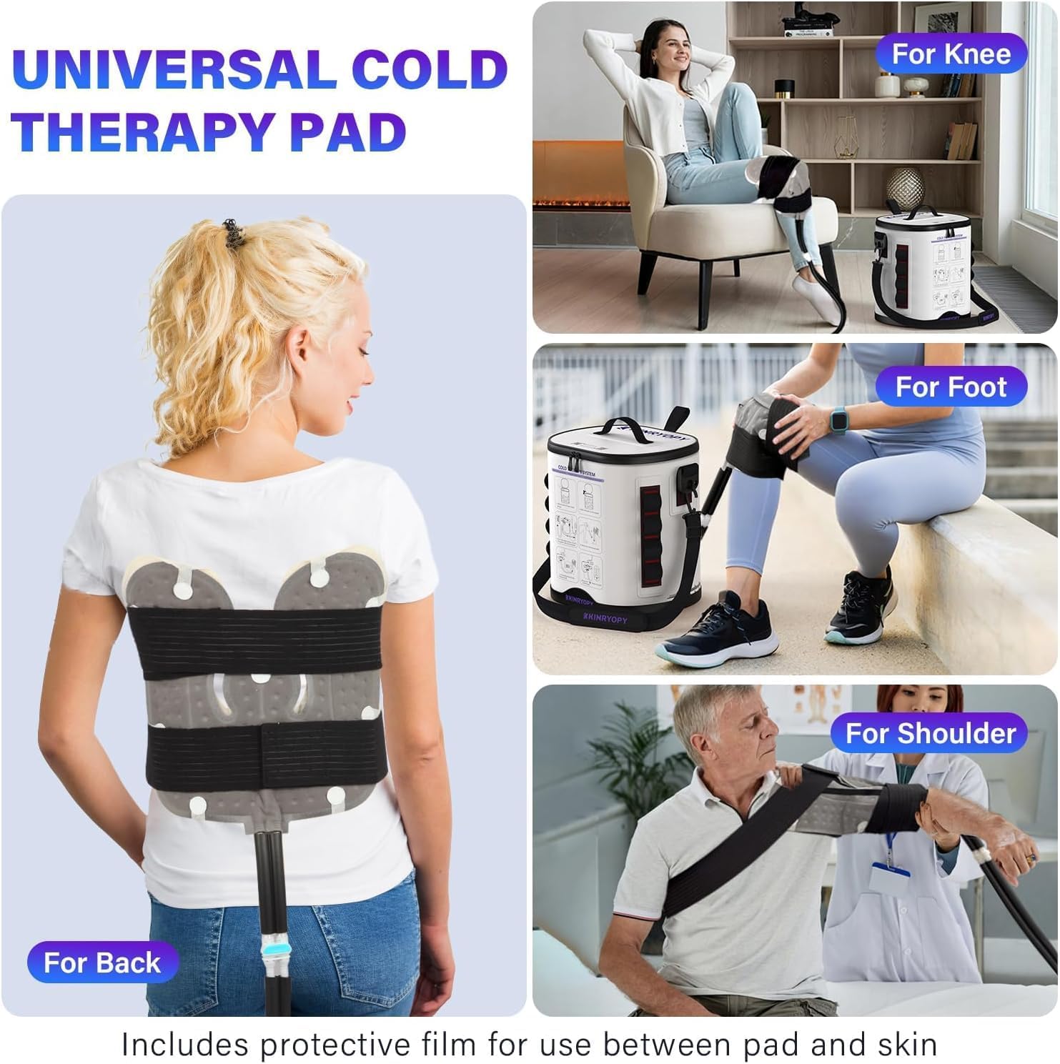 Detalle 2 de KINRYOPY Cold Therapy Machine with 15-quart bucket