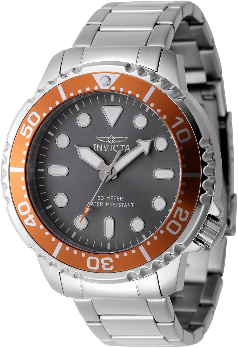 Detalle de Invicta Pro Diver: Orologio da uomo in acciaio 48 mm con movimento al quarzo